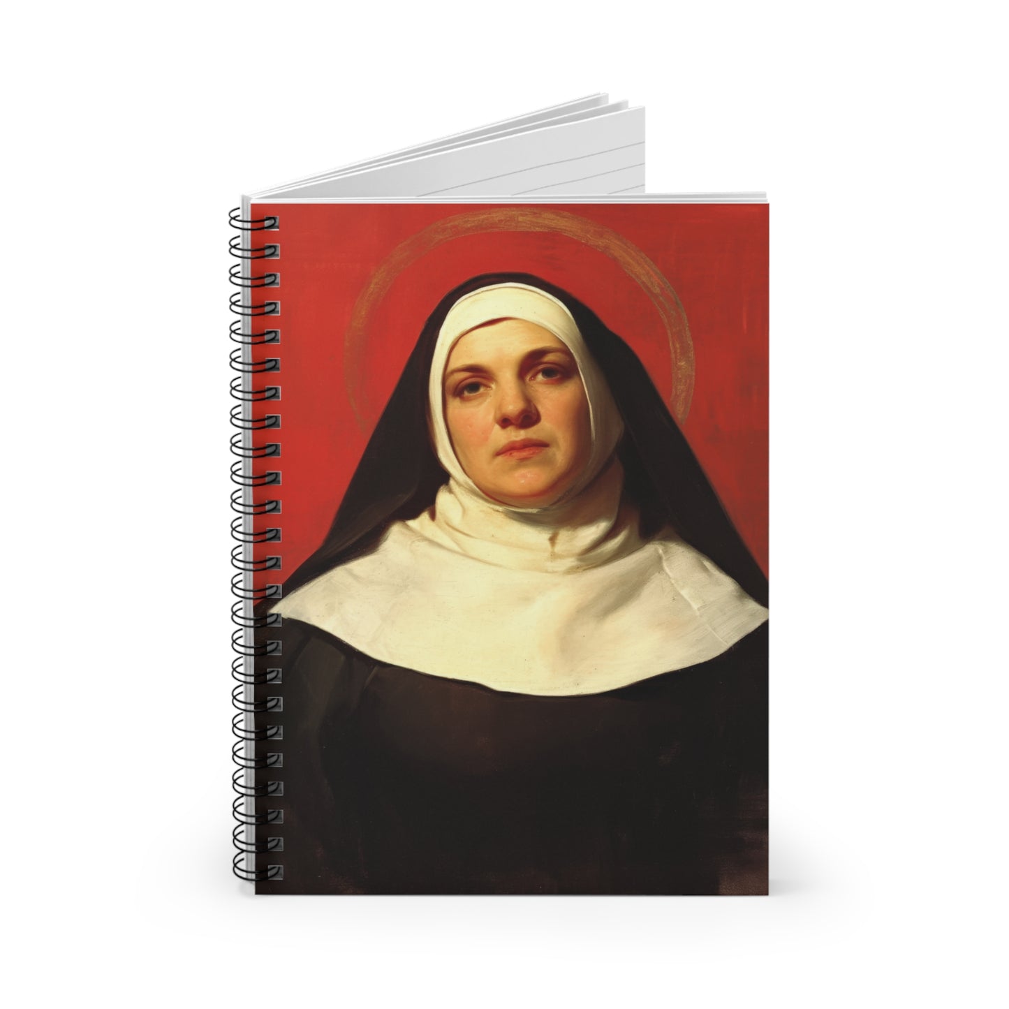 Saint Maria Giuseppa Rossello - Sanctified Souls Art - Religious Based Notebook - Spiral Notebook