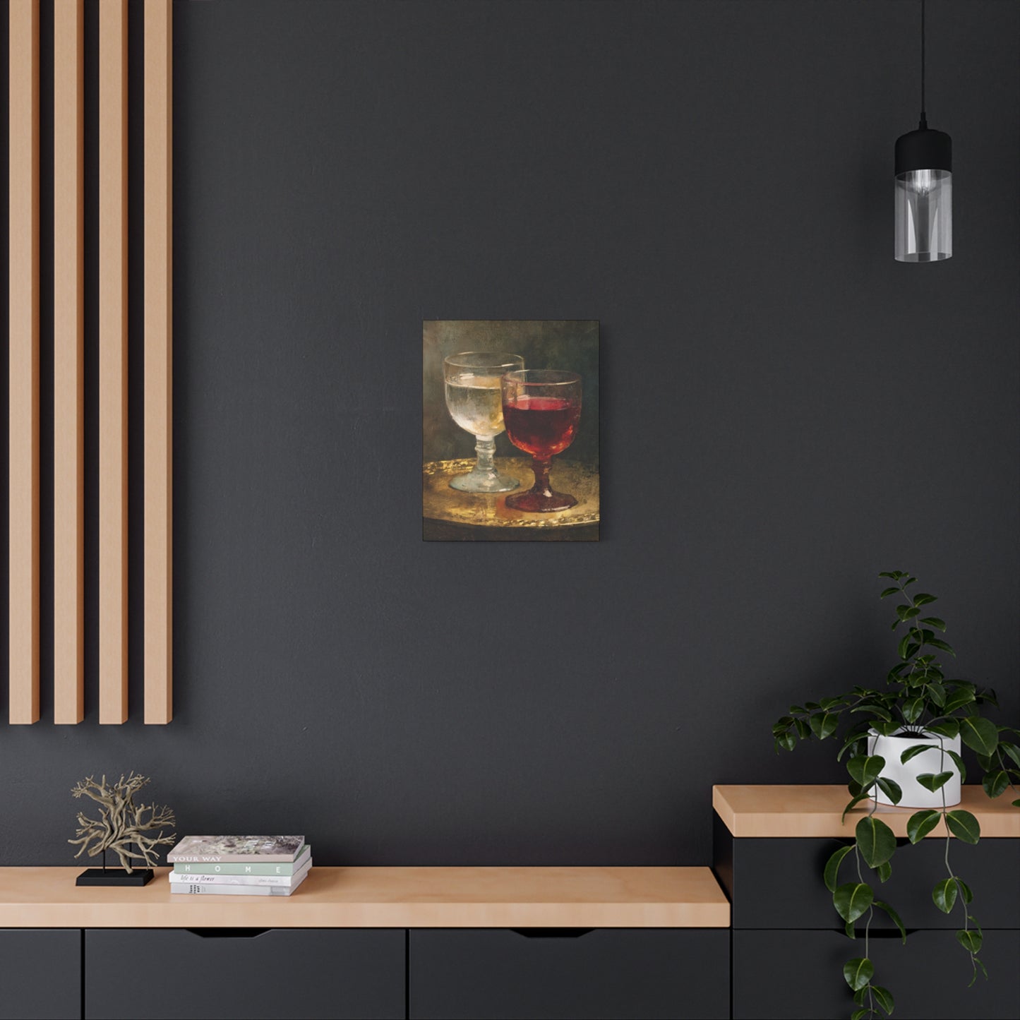 Cana and the Miracle of Abundance - Water into Wine - Gallery Wrapped Canvas - Print - Religious Art for your Home - Catholic Art Print