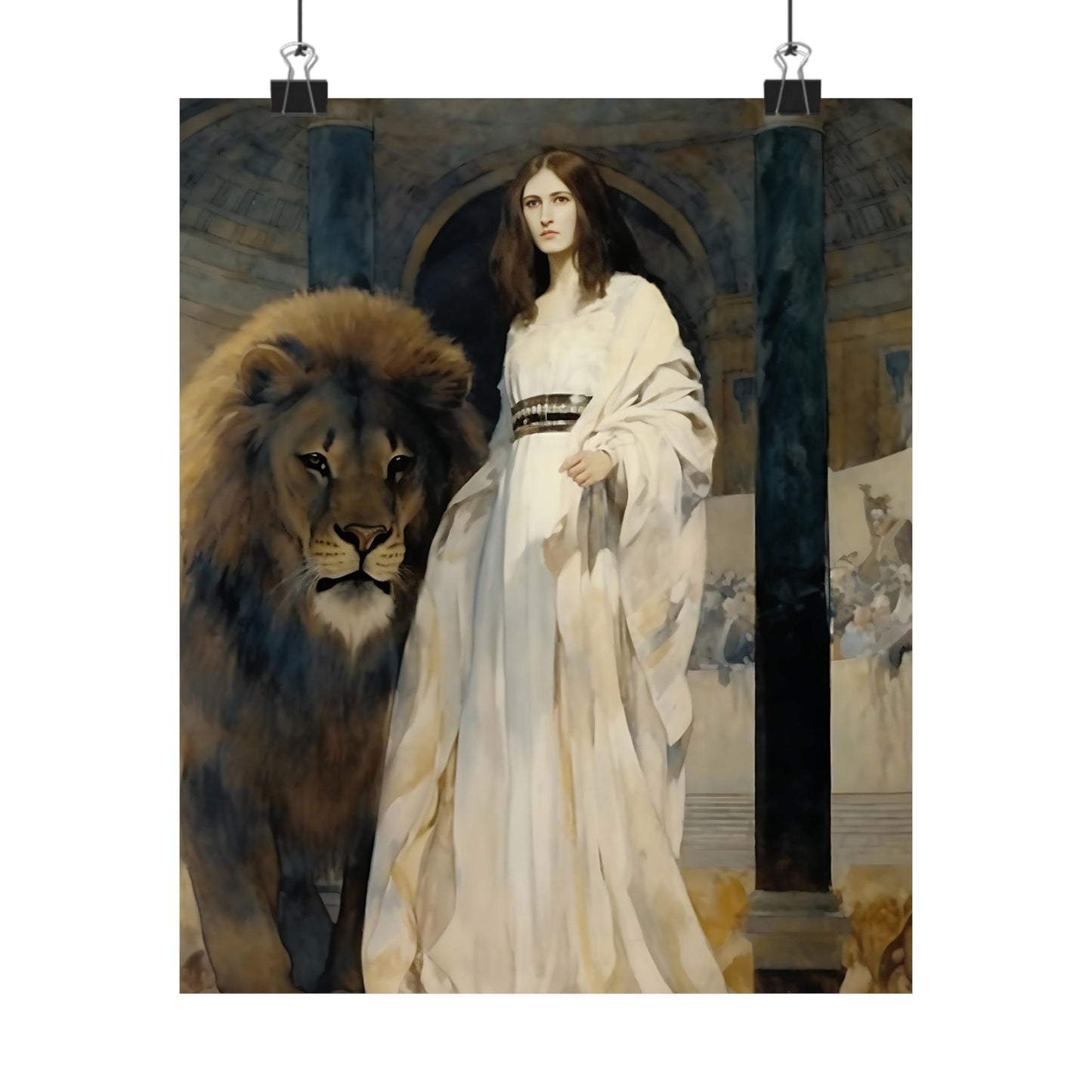 Saint Euphemia Print - Sanctified Souls Print - Multiple Sizes - Premium Matte Vertical Posters