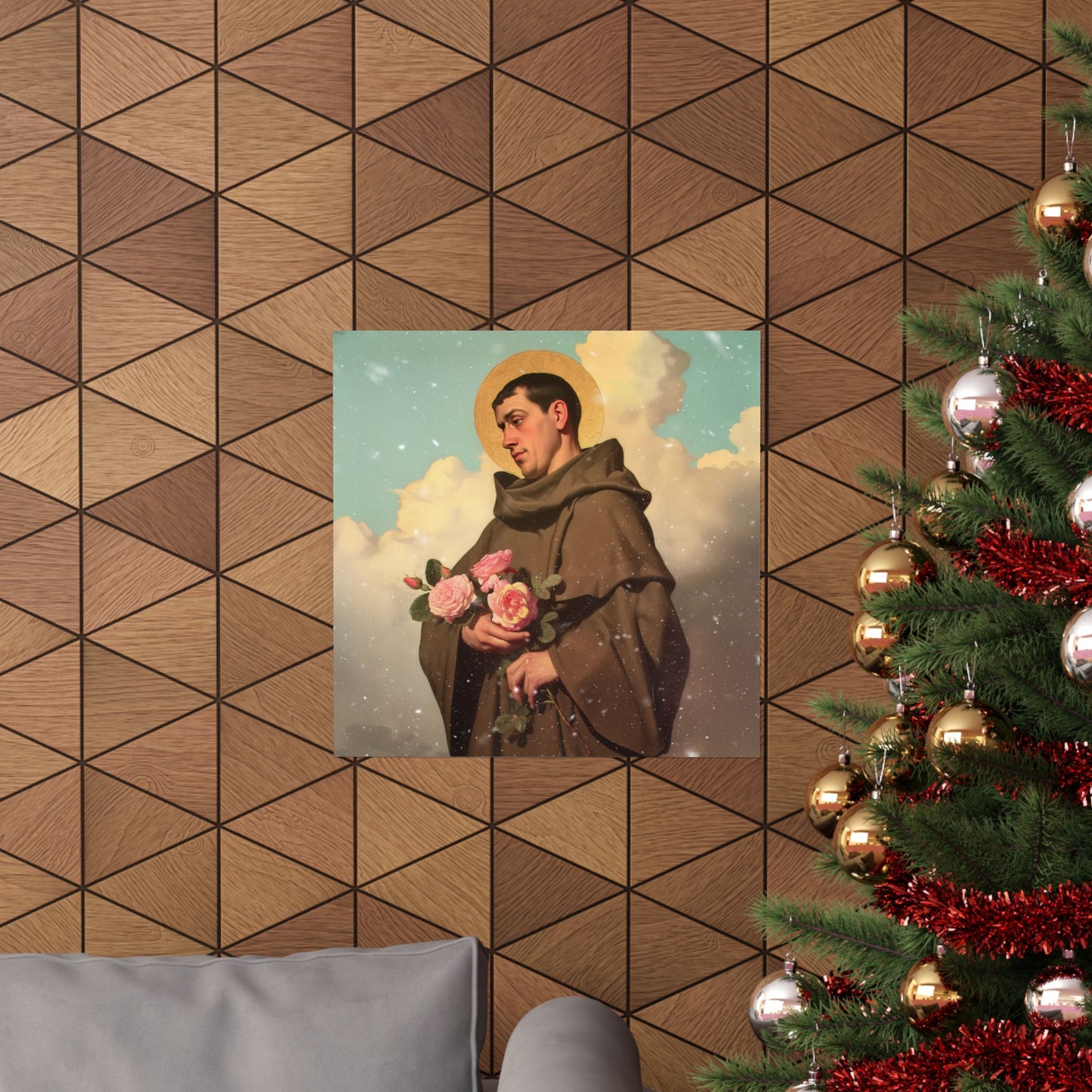Saint Didacus of Alcala - Sanctified Souls Print - Multiple Sizes - Premium Matte Vertical Posters