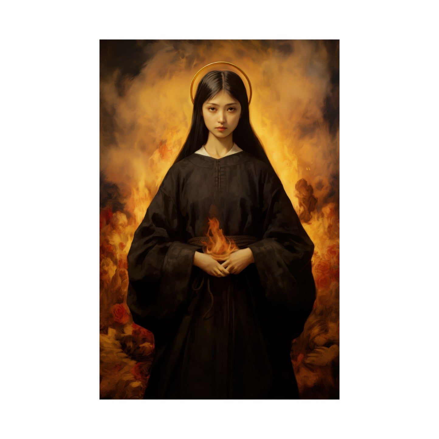 Blessed Mary Magdalen Kiota - Sanctified Souls Print - Multiple Sizes - Premium Posters - Catholic Art - Christian - Gifts for Catholics