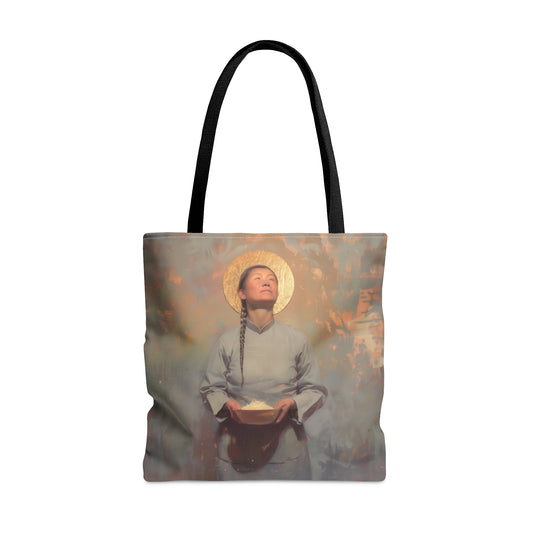 Saint Martha Wang - Chinese Martyr Saint - Tote Bag - Large Medium Small Faith Art Bag - Catholic Faith Purse