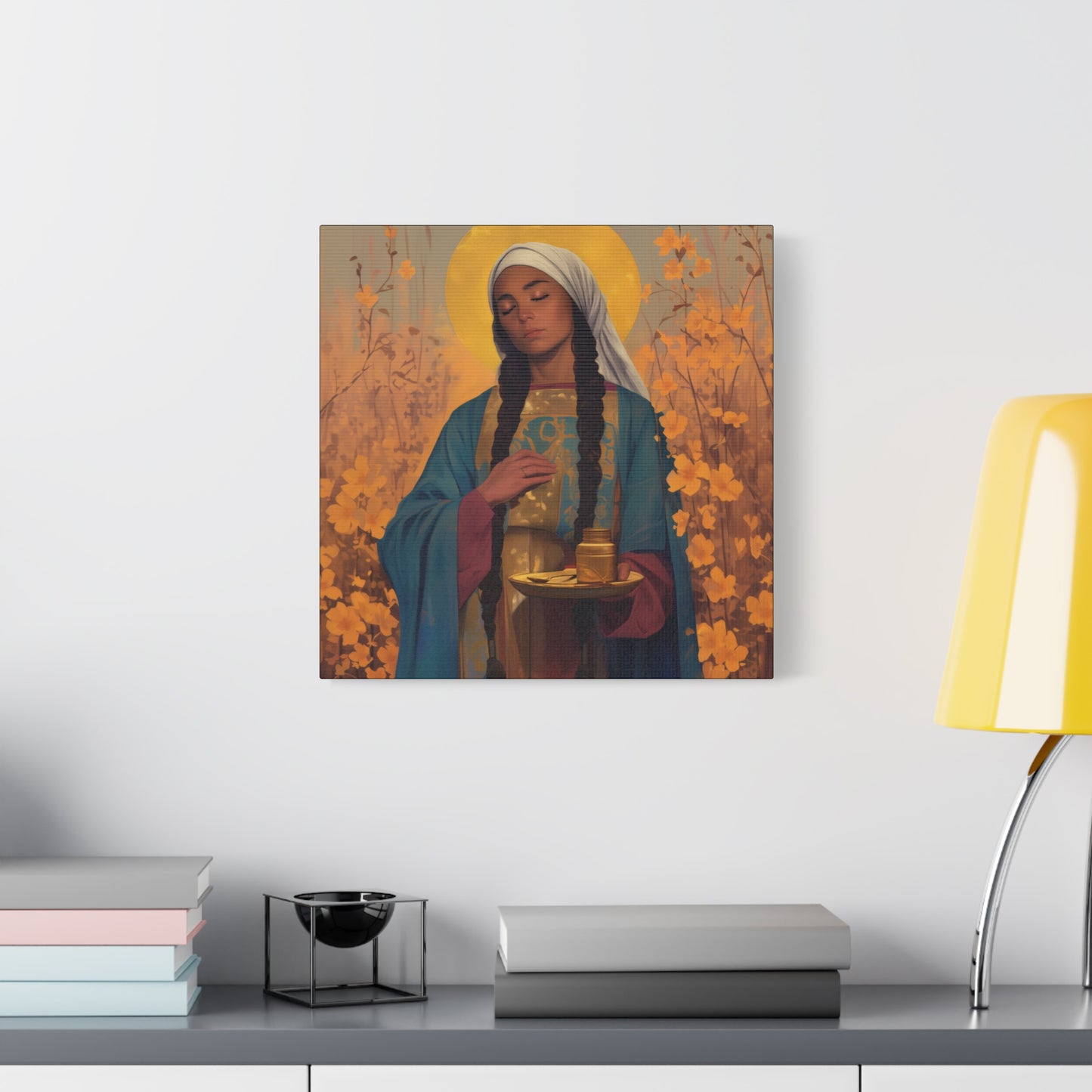 Saint Hermione of Ephesus - Gallery Wrapped Canvas - Print - Religious Art for your Home - Catholic Art Print