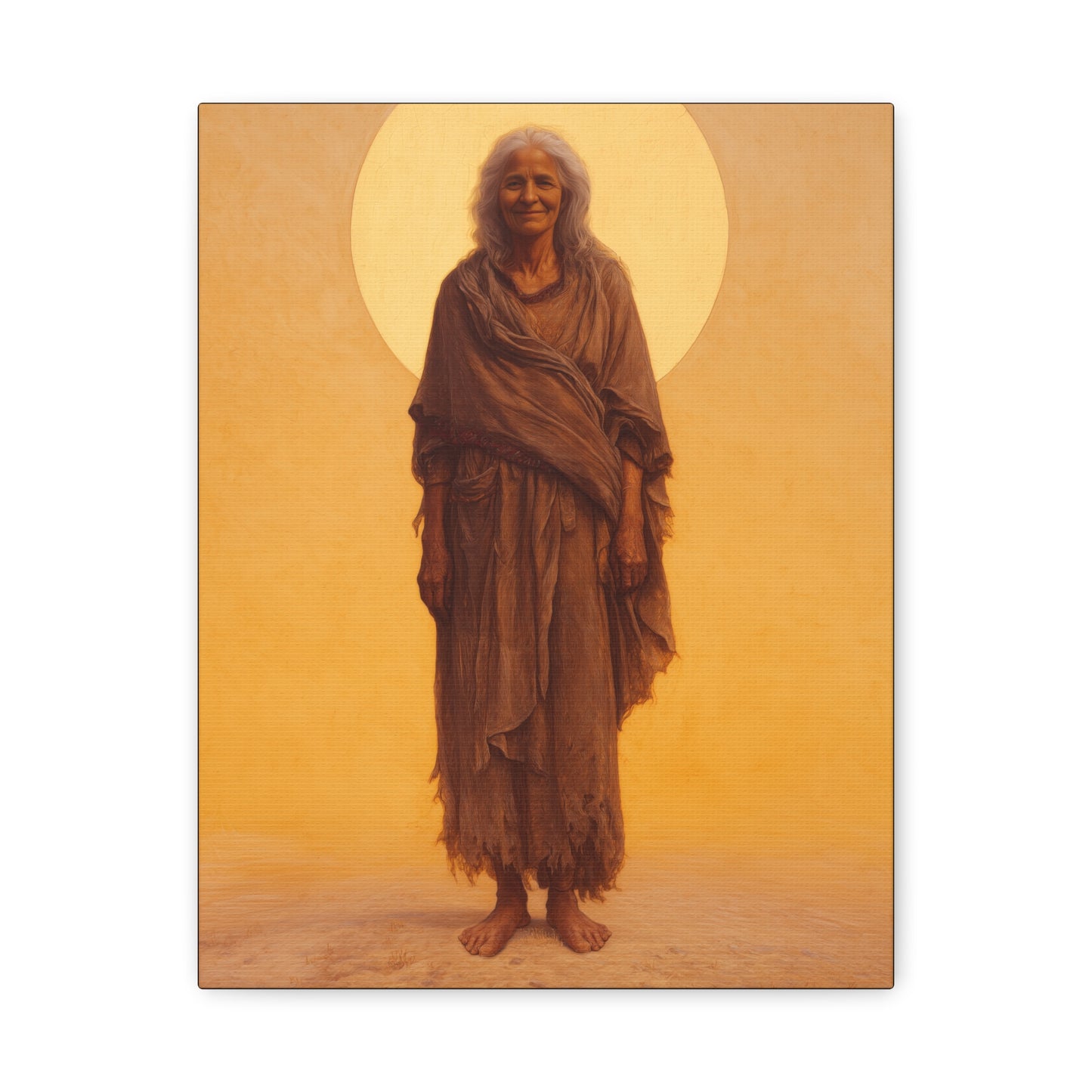 Saint Mary of Egypt - Desert Mother - Gallery Wrapped Canvas - Print - Religious Art for your Home - Catholic Art