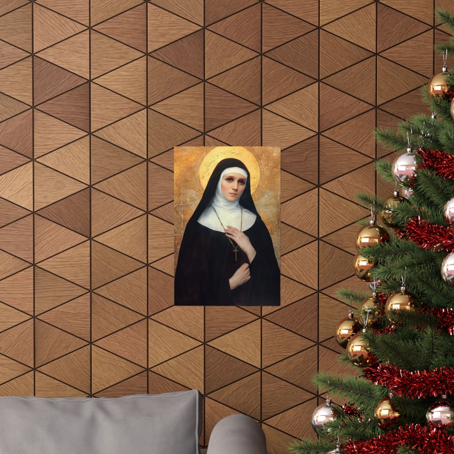 Saint Benedetta Cambiagio Poster Print - Sanctified Souls Print - Multiple Sizes - Premium Posters - Catholic Art for your home