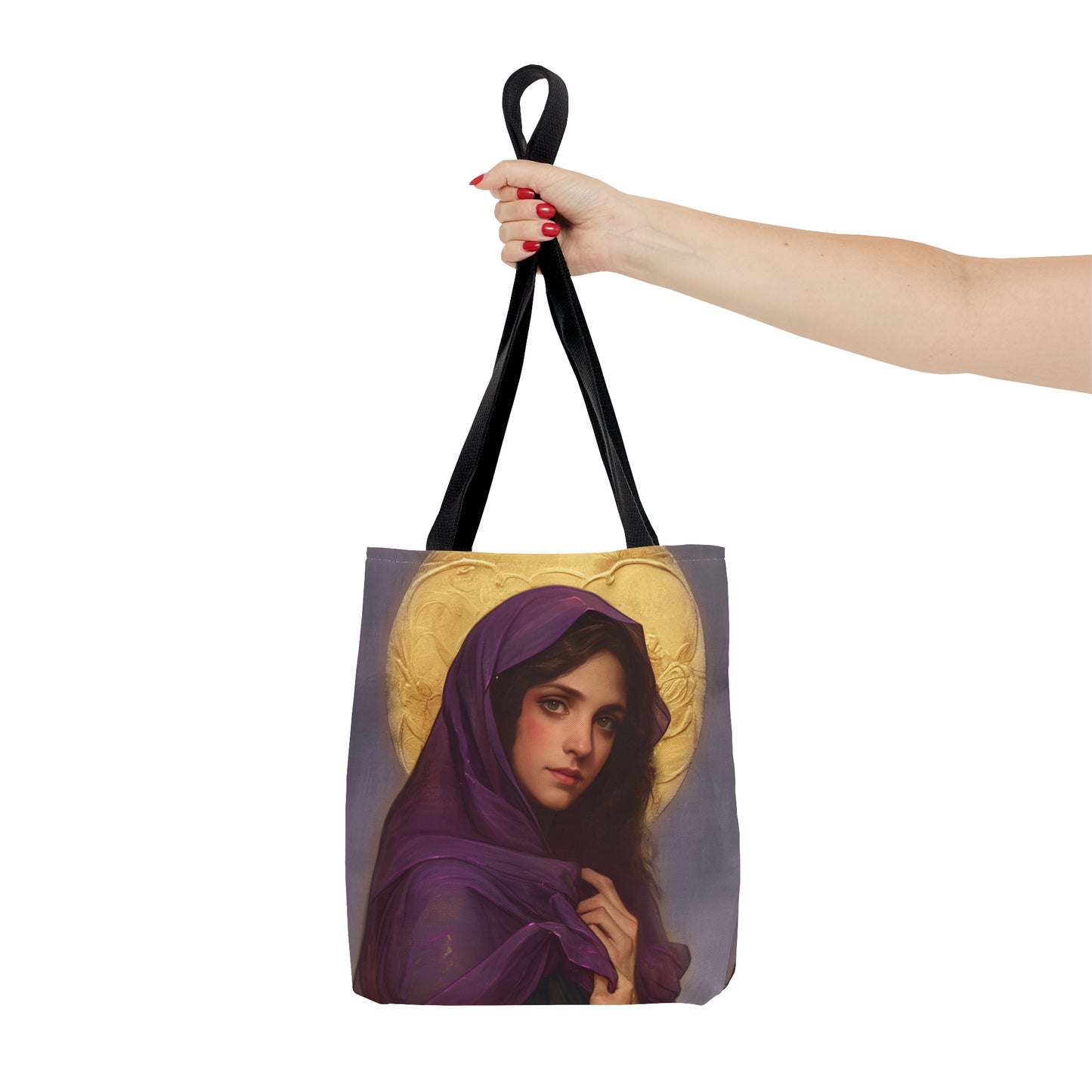 Saint Lydia Purpuraria / Lydia of Thyatira Tote Bag - Large Medium Small Faith Art Bag - Catholic Faith Purse - Religious Carry All