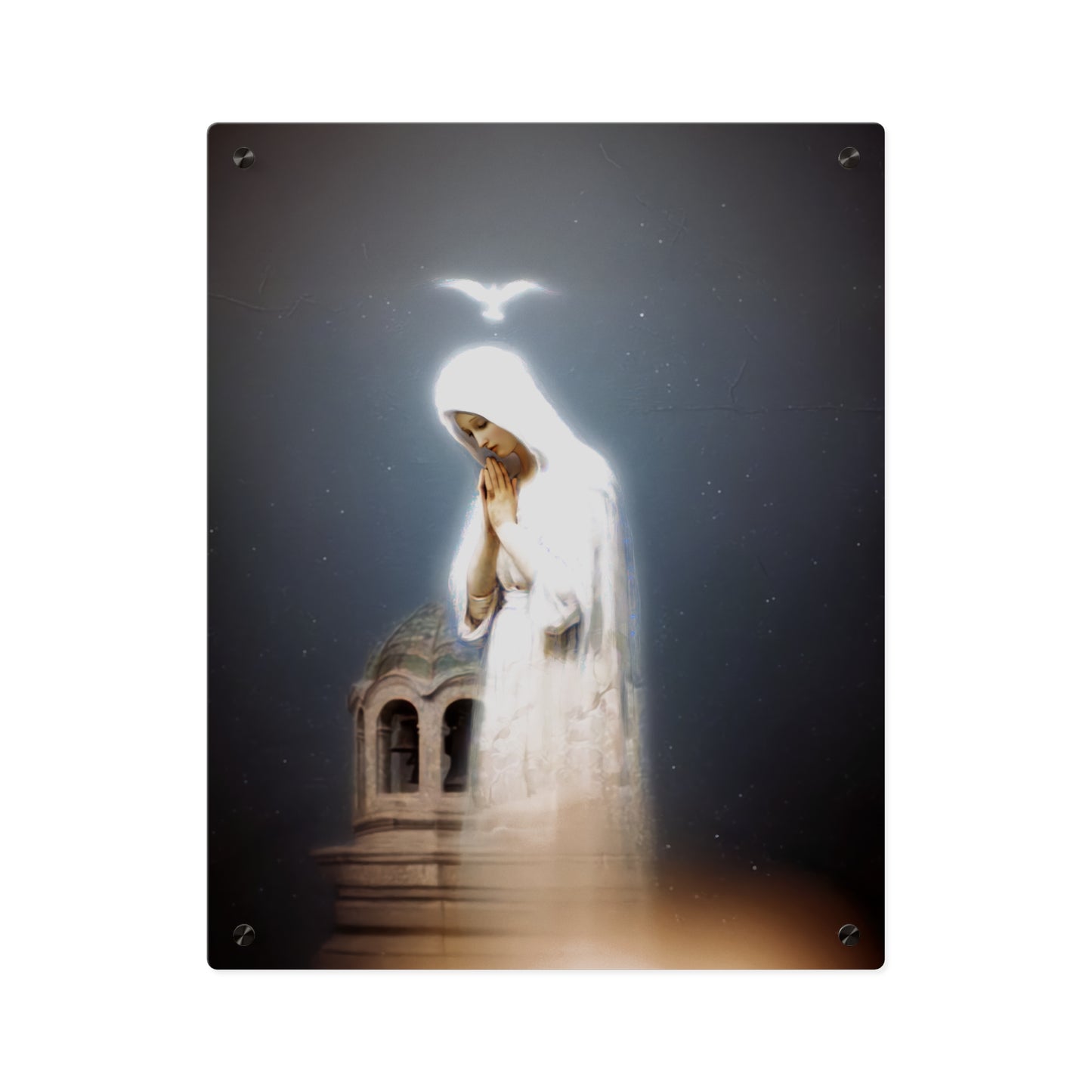 Our Lady of Zeitoun - Mother Mary Print - Marian Art - Wall Art Panel - Ready to Hang Acrylic Print - Saint Art - Catholic Art