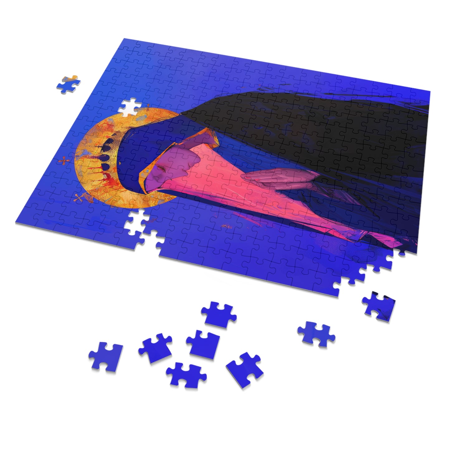 Mary, Mother of God - Blessed Among Women - Puzzle and Keepsake Tin - Religious (30, 110, 252, 500,1000) - Religious Catholic Puzzle Art