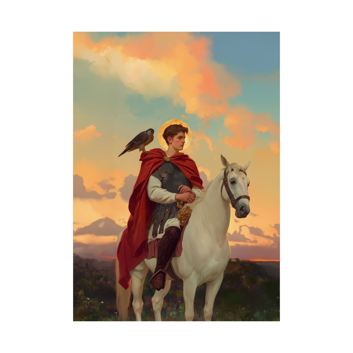 Saint Tryphon - Sanctified Souls Print - Multiple Sizes - Premium Matte Vertical Posters