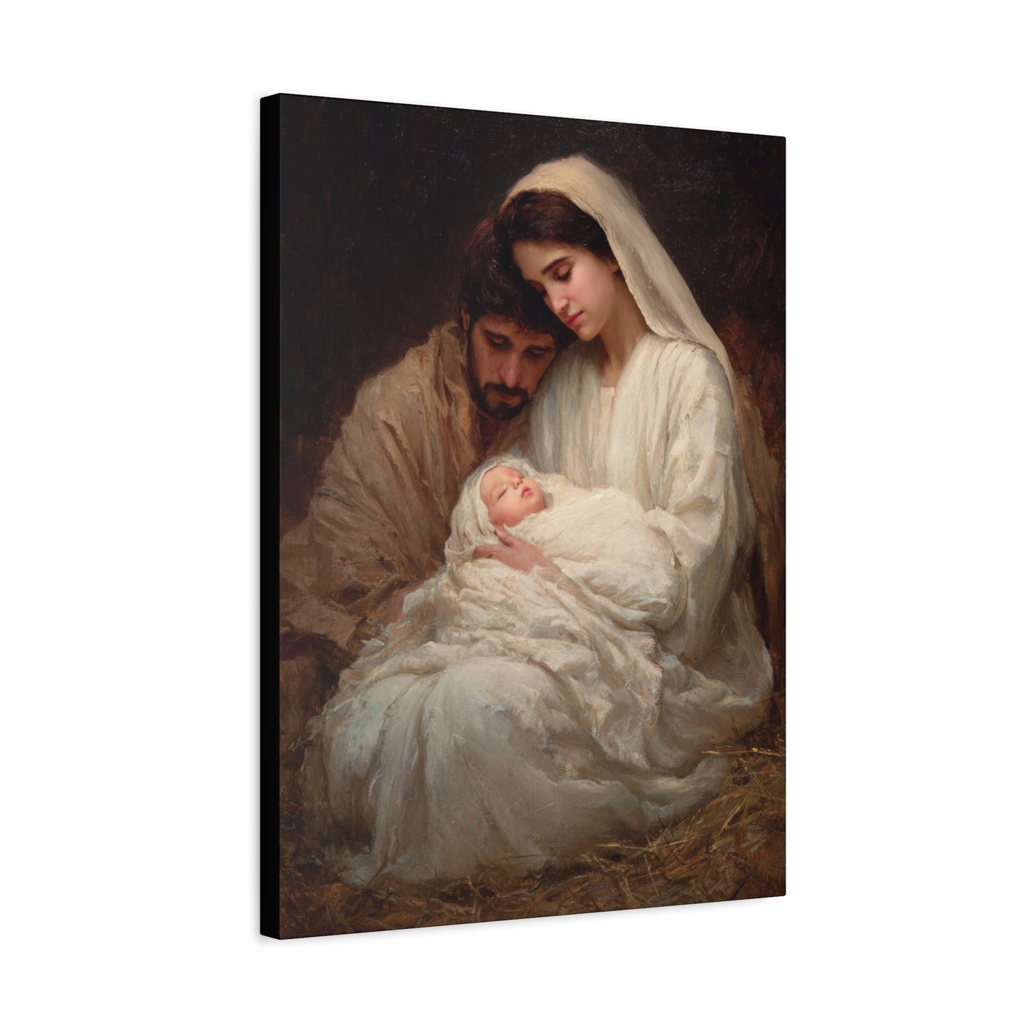 The Quiet Kingdom of the Holy Family - Gallery Wrapped Canvas - Print - Religious Art for your Home - Catholic