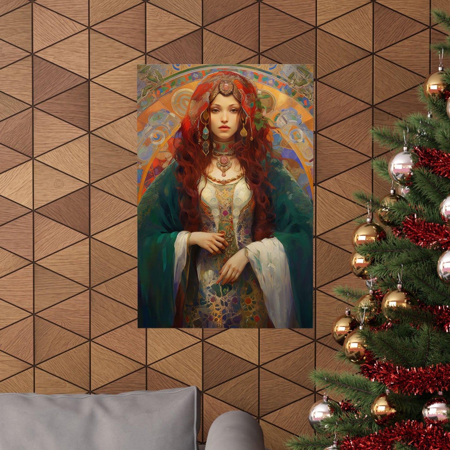 Saint Margaret of Antioch Print - Sanctified Souls Print - Multiple Sizes - Premium Matte Vertical Posters