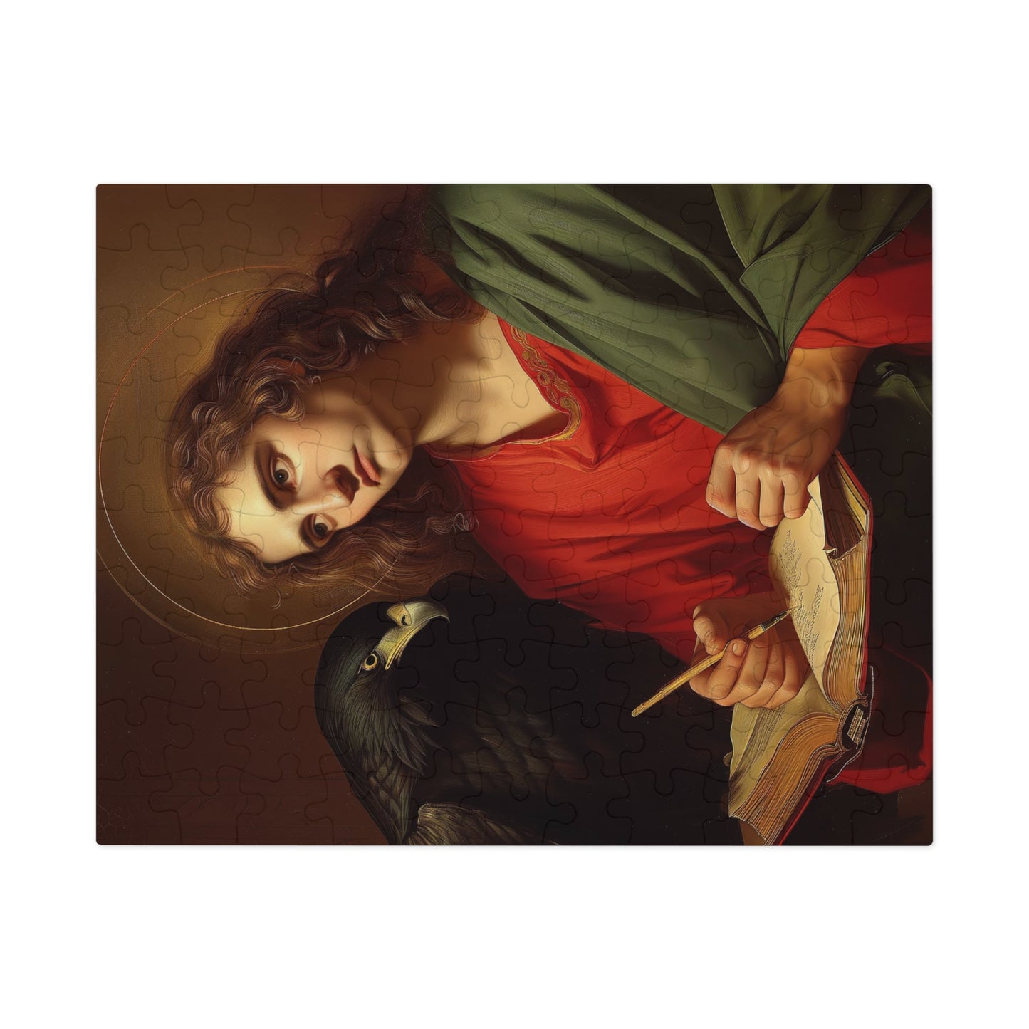 Saint John the Apostle - Puzzle and Keepsake Tin - Religious Jigsaw Puzzle (30, 110, 252, 500,1000-Piece) - Religious Puzzle