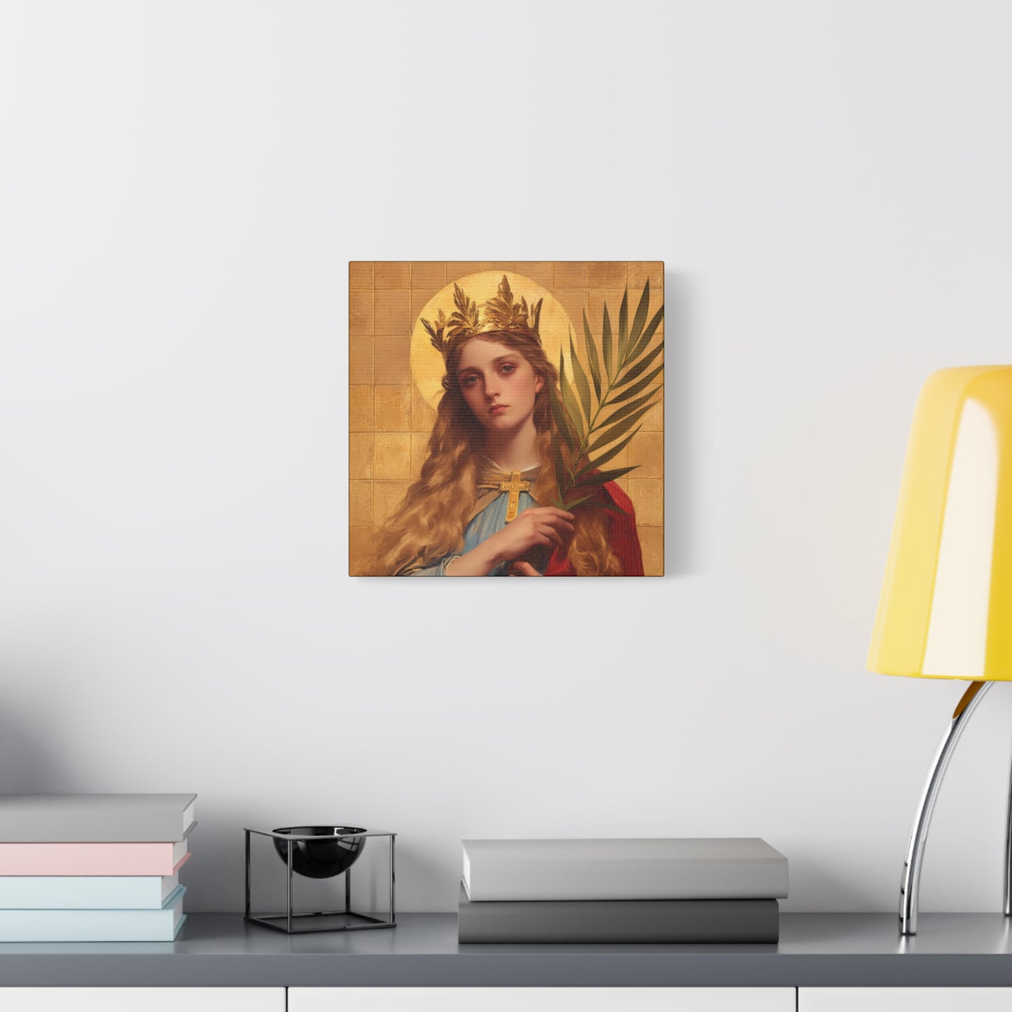 Saint Agrippina - Gallery Wrapped Canvas - Print - Religious Art for your Home - Catholic Art