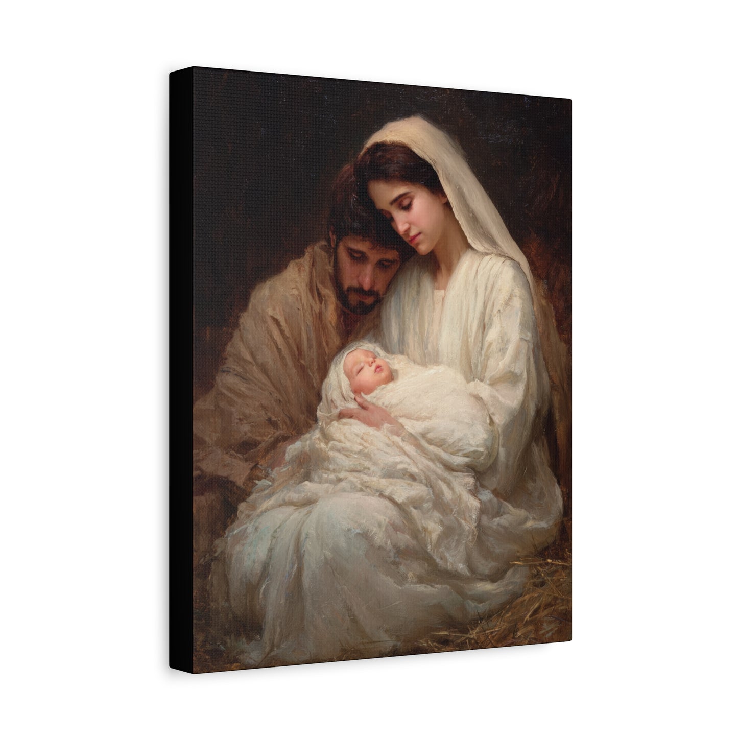 The Quiet Kingdom of the Holy Family - Gallery Wrapped Canvas - Print - Religious Art for your Home - Catholic
