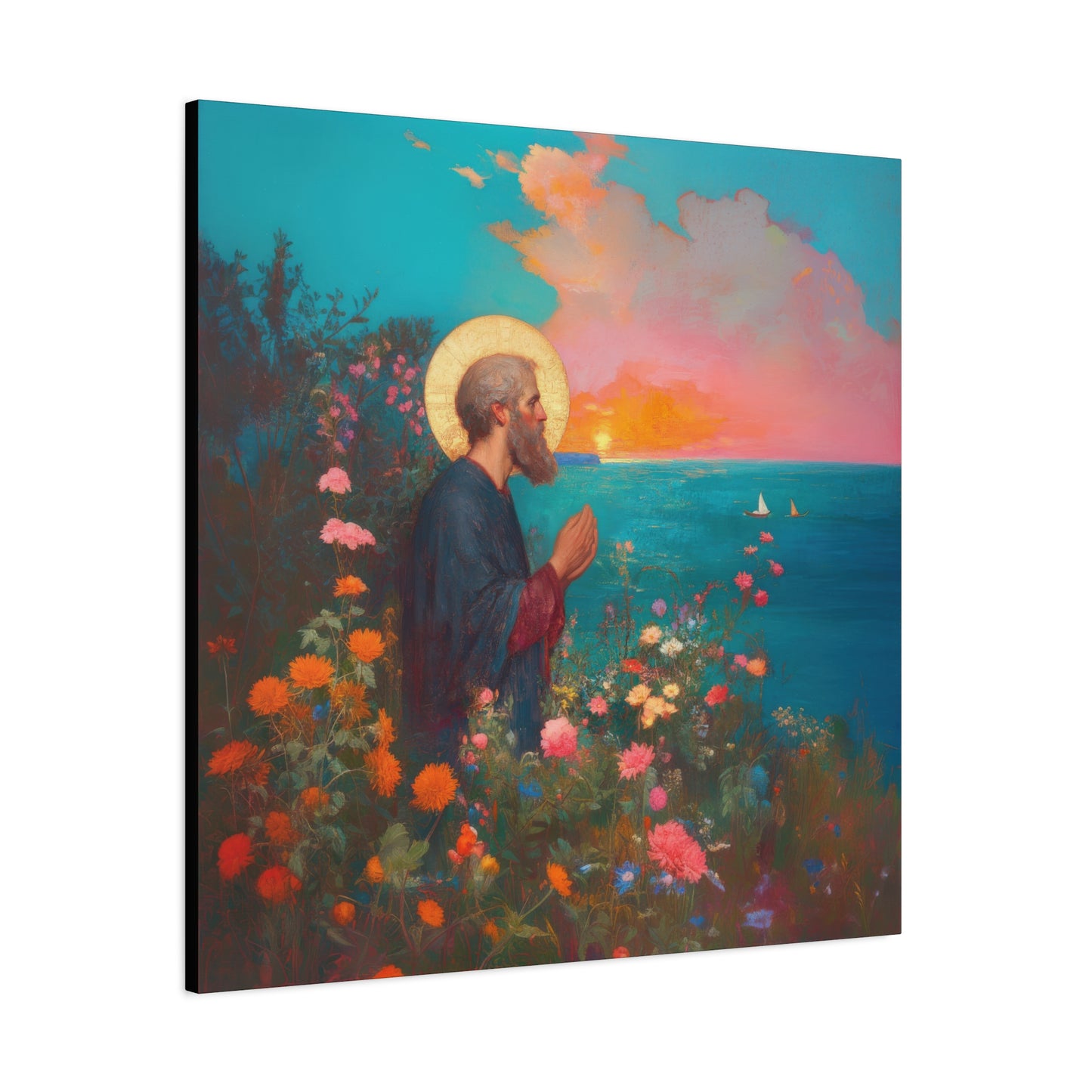 Saint Philip the Apostle - Gallery Wrapped Canvas - Print - Religious Art for your Home - Catholic Art