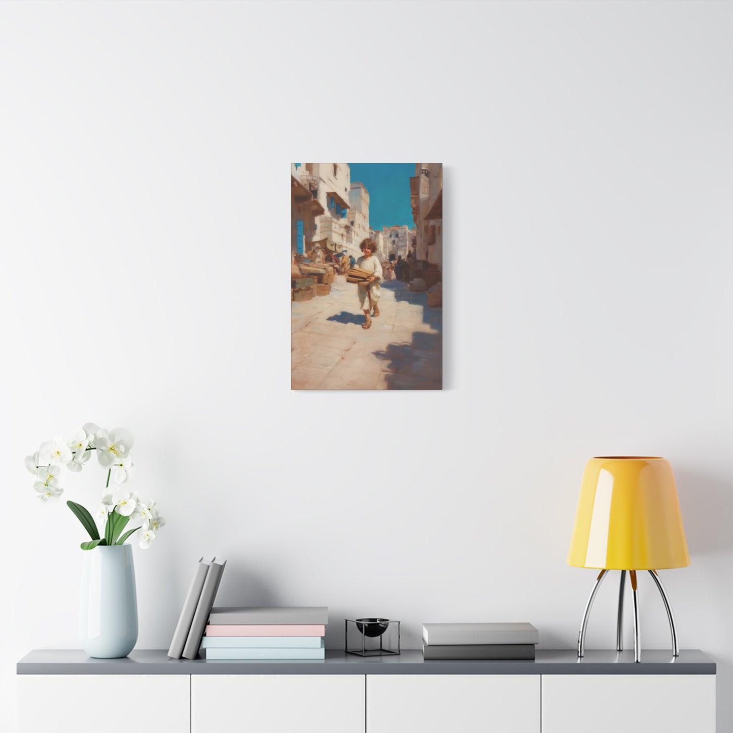Nazareth and the Hidden Light of Christ - Gallery Wrapped Canvas - Print - Religious Art for your Home - Catholic Art
