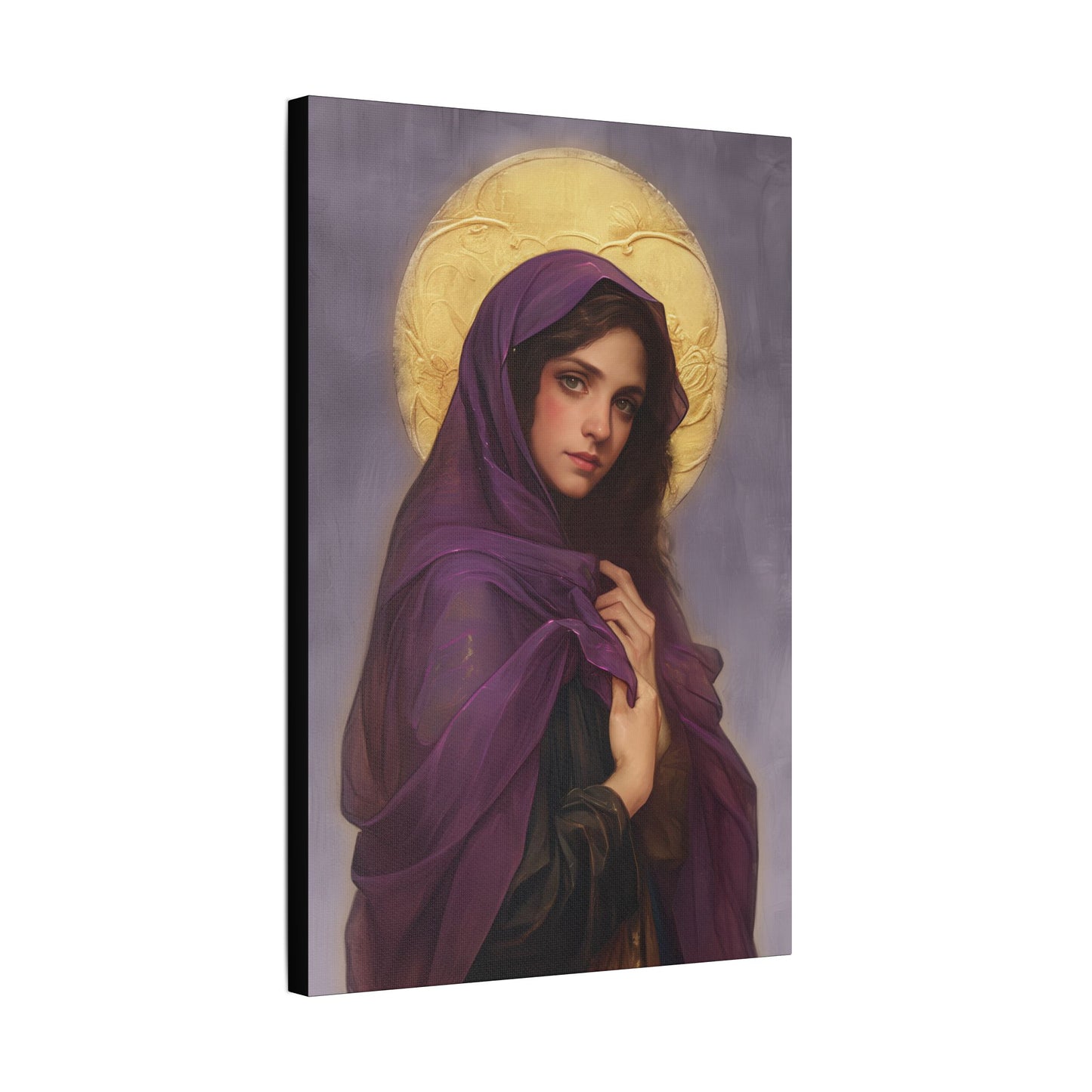 Saint Lydia Purpuraria / Lydia of Thyatira  - Museum Wrapped Canvas - Print - Religious Art for your Home - Christian print - Religious