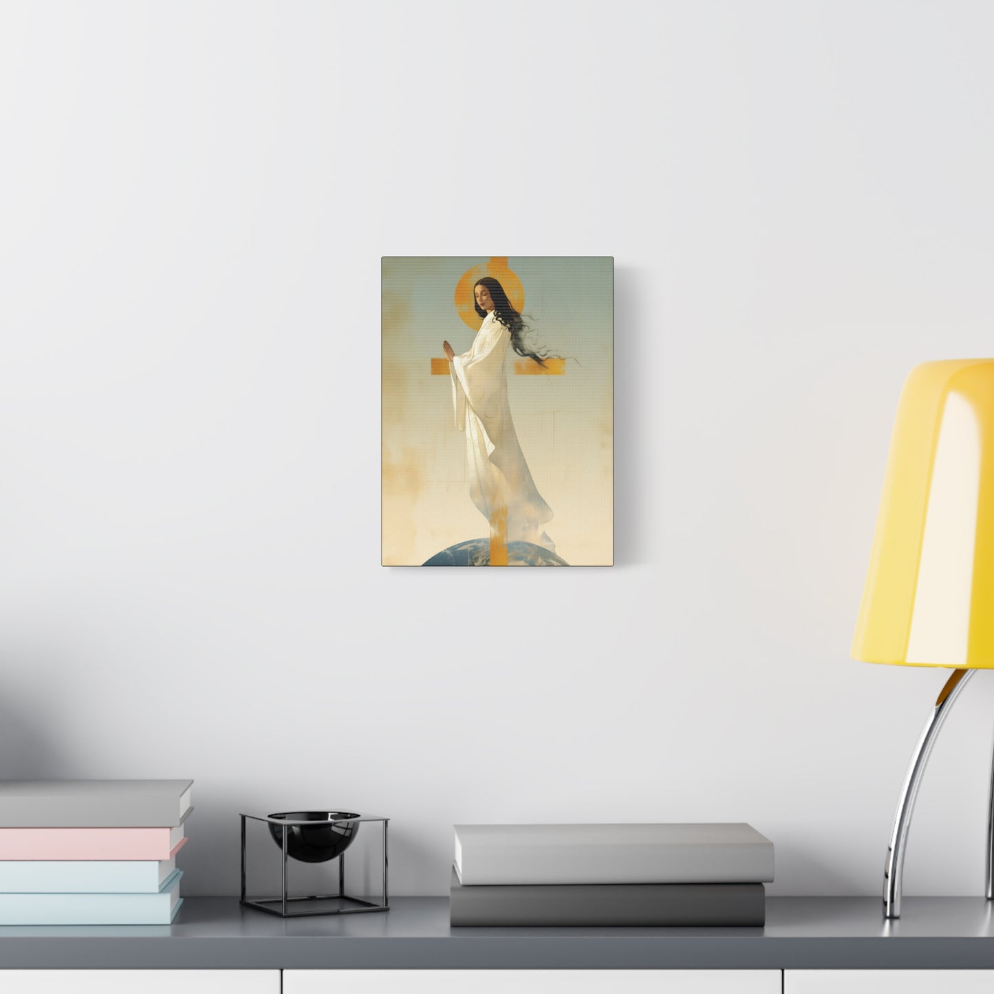 Our Lady of Akita - Mother Mary - Gallery Wrapped Canvas - Print - Religious Art for your Home - Catholic