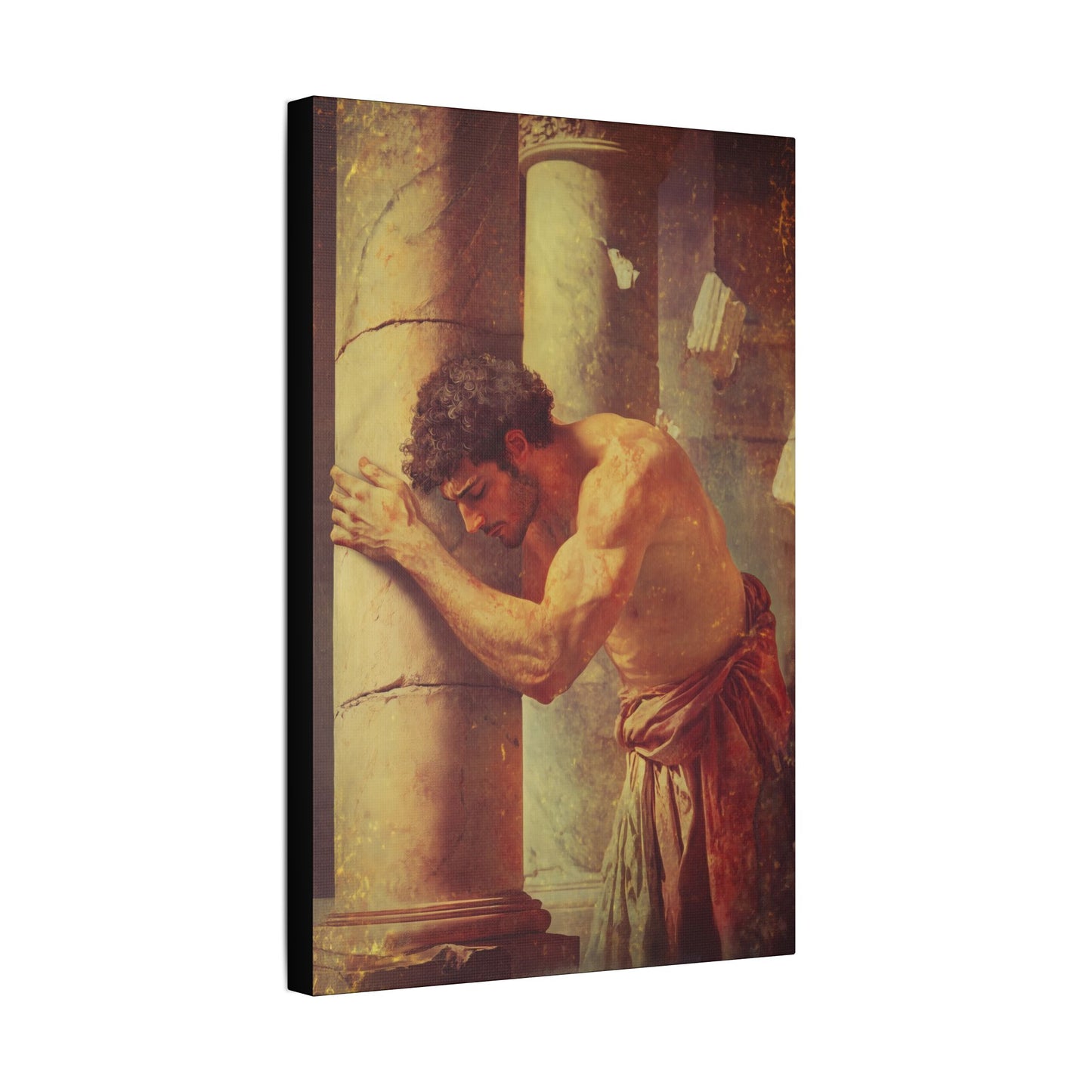 Samson - Museum Wrapped Canvas - Sanctified Souls Print - Religious Art for your Home