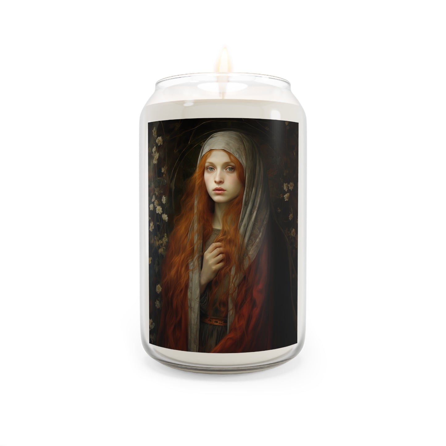 Path to Enlightenment- Mary Magdalene's Awakening - Scented Prayer Candle, 13.75oz - Tall Size - Religious Prayer Candle - Catholic Art