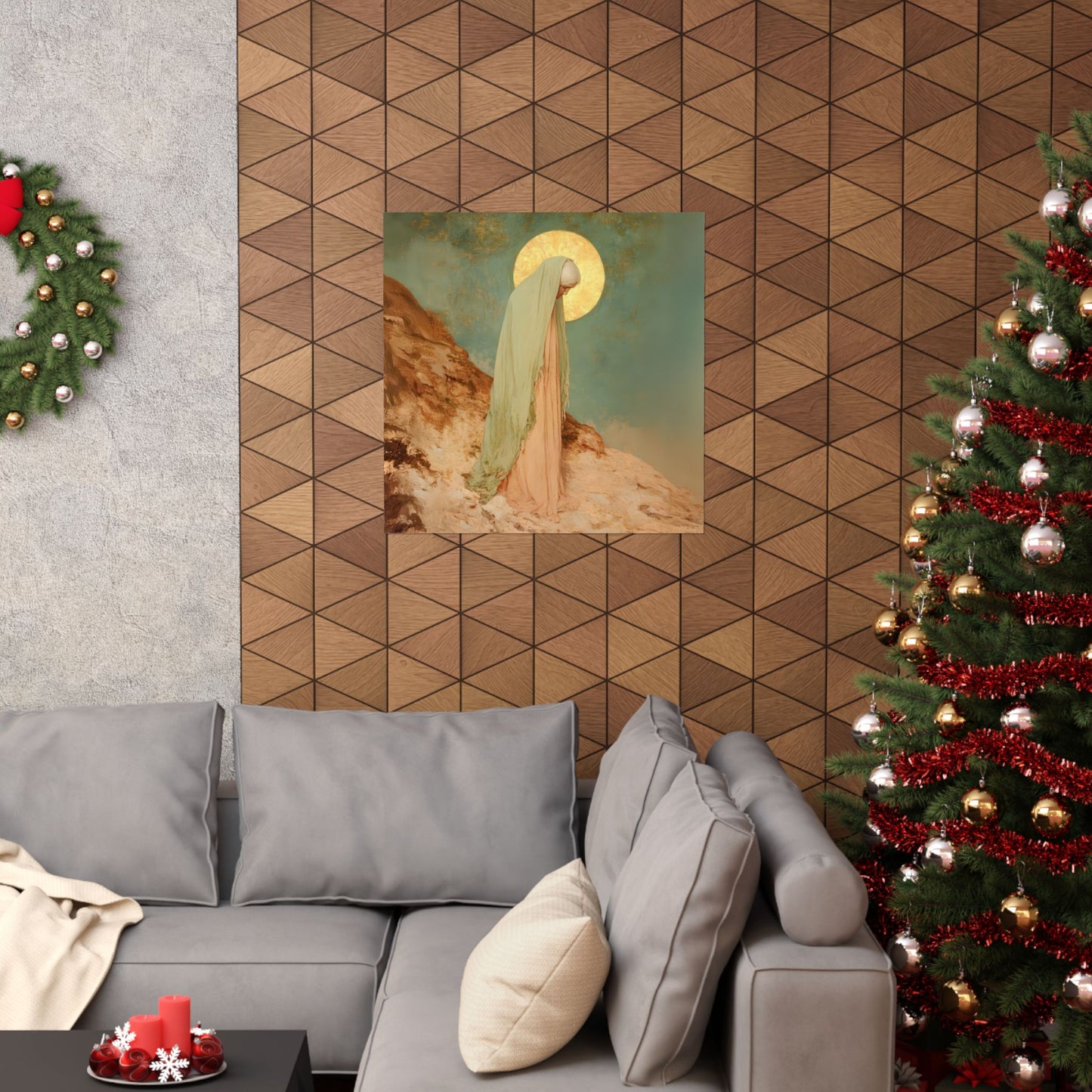 Saint Melania the Elder - Desert Mother - Sanctified Souls Print - Multiple Sizes - Premium Matte Vertical Posters