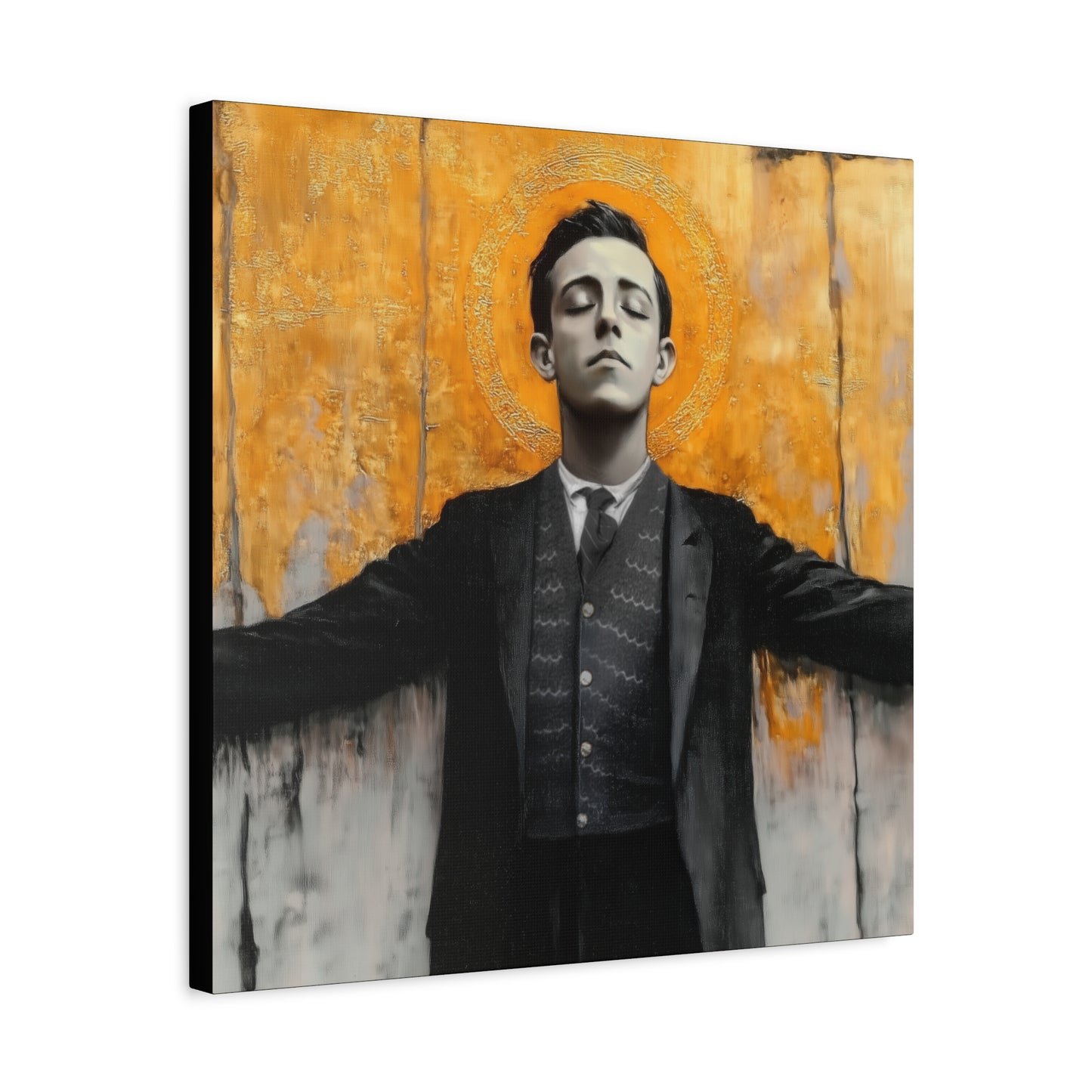Blessed Miguel Pro- Gallery Wrapped Canvas - Print - Religious Art for your Home - Catholic Saint Art Print - Home Decor - Catholic Art