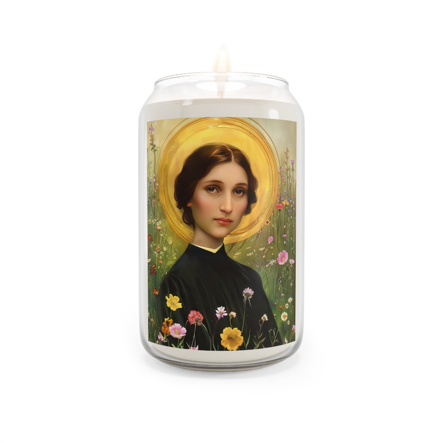 Saint Bartolomea Capitanio - Scented Prayer Candle, 13.75oz -  Candle - Catholic Art - prayer room Scented Candle - Religious gift