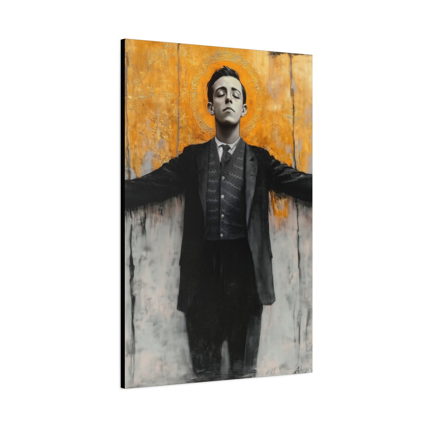 Blessed Miguel Pro- Gallery Wrapped Canvas - Print - Religious Art for your Home - Catholic Saint Art Print - Home Decor - Catholic Art