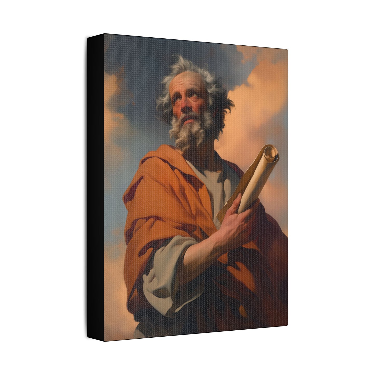 Saint Paul the Apostle-  Wrapped Canvas Print - Multiple Sizes - Catholic Home art Matte Canvas, Stretched