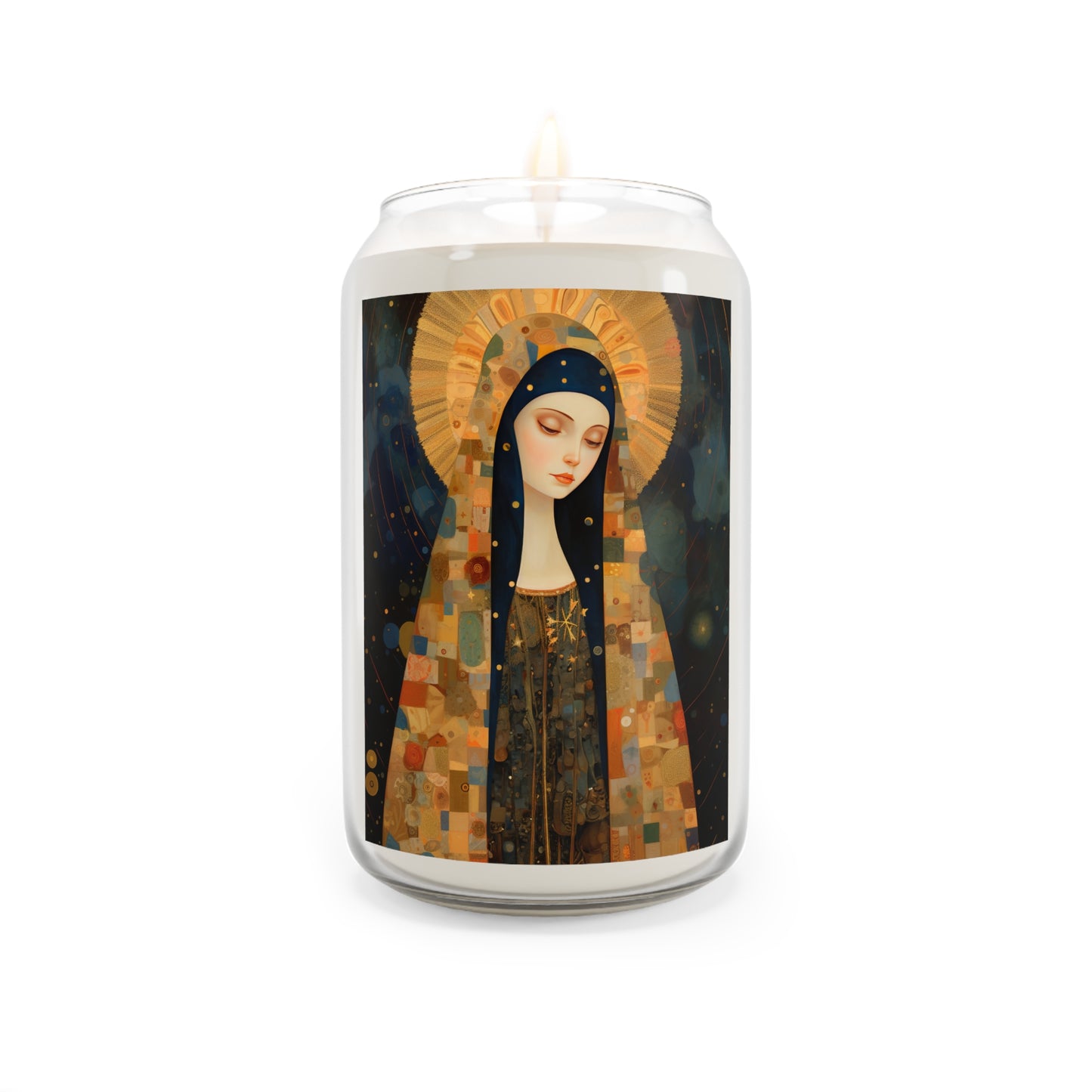 The Eternally Beloved: Mary in Art - Scented Prayer Candle, 13.75oz - Tall Size - Religious Prayer Candle - Catholic Art - Religious Gift