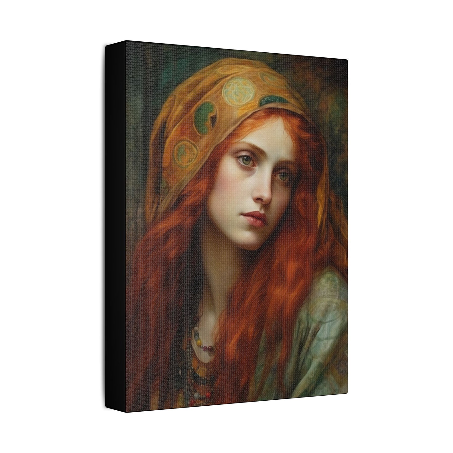Mary Magdalene's Inner Peace Canvas Print - Multiple Sizes - Museum Wrapped - Mary Magdalene Portrait Art