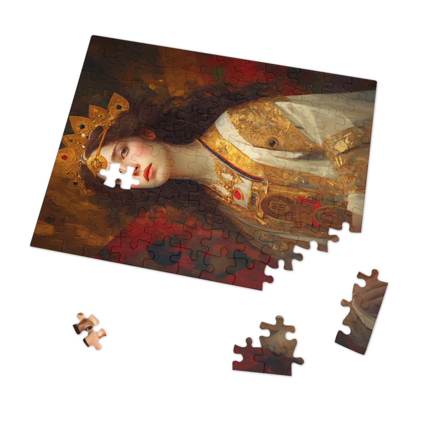 Saint Barbara - Puzzle and Keepsake Tin - Religious Jigsaw Puzzle (30, 110, 252, 500,1000-Piece) - Religious Puzzle