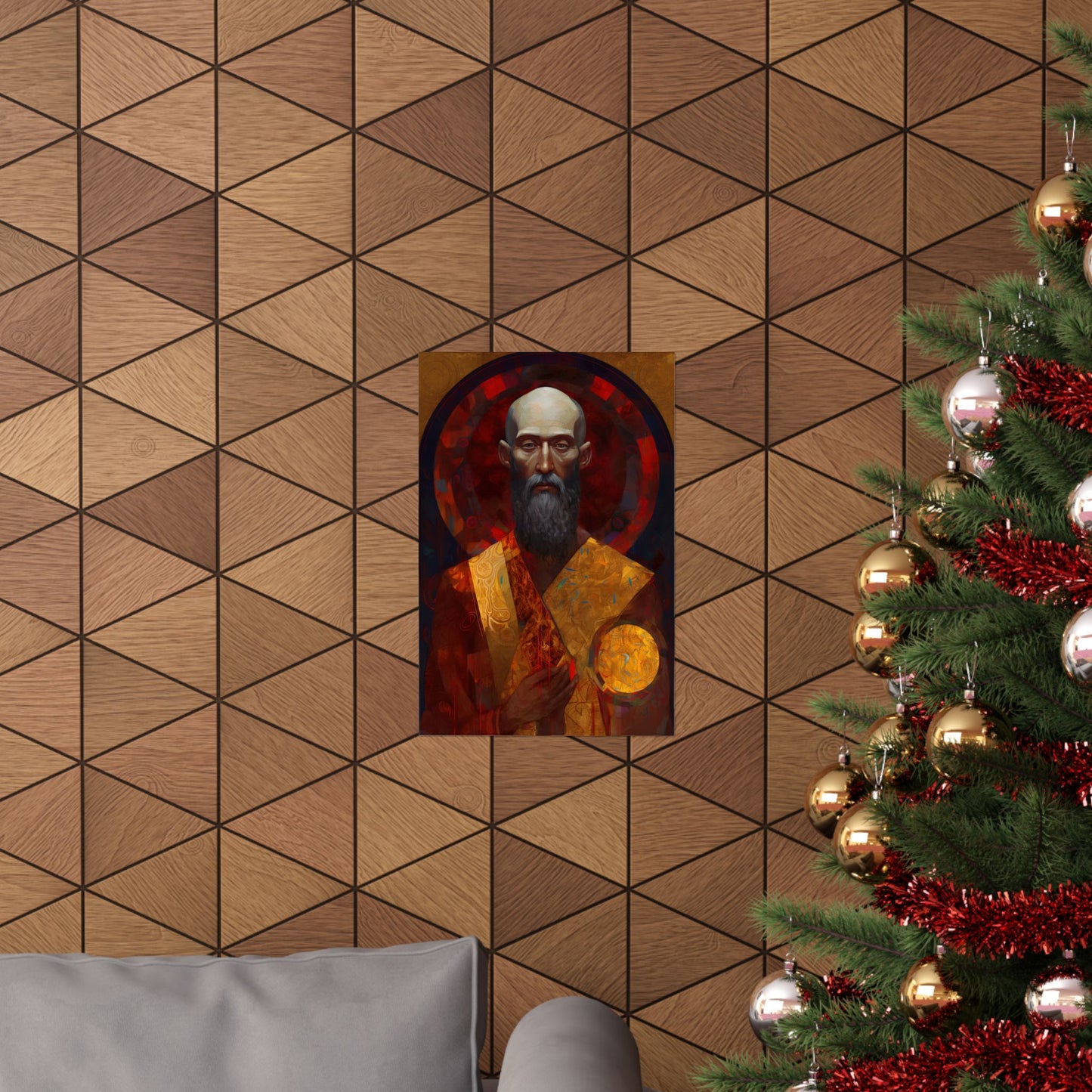 Saint Bartholomew the Apostle - Sanctified Souls Print - Multiple Sizes - Premium Matte Vertical Posters