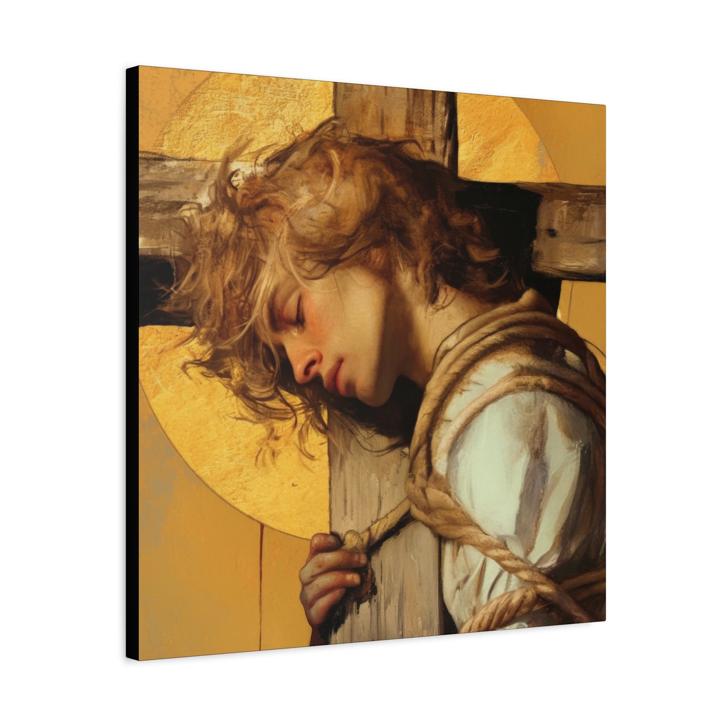 Saint Dismus, The 'Good Thief' - Gallery Wrapped Canvas - Print - Religious Art for your Home - Catholic Art