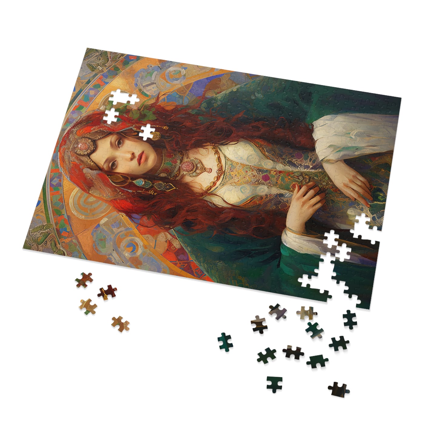 Saint Margaret of Antioch - Puzzle and Keepsake Tin - Religious Jigsaw Puzzle (30, 110, 252, 500,1000-Piece) - Religious Puzzle