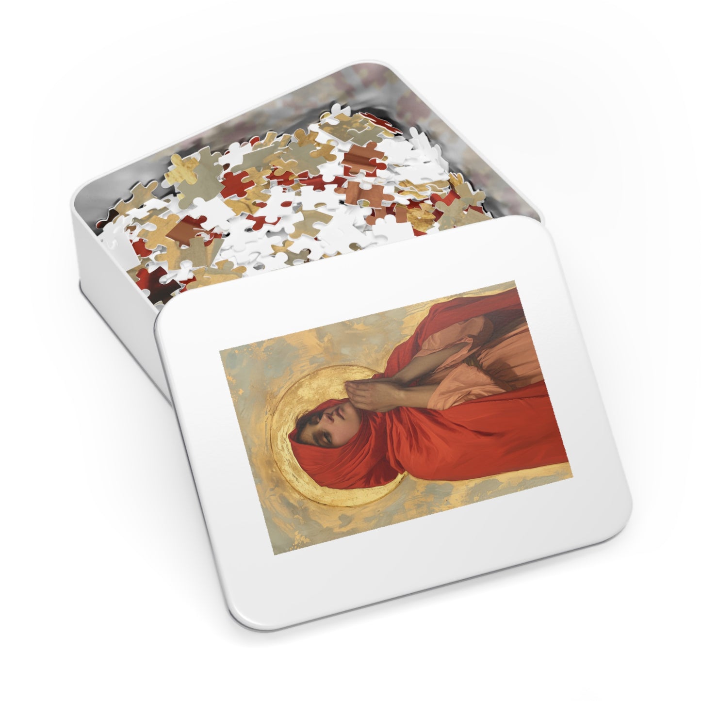Saint Laura of Cordoba - Puzzle and Keepsake Tin - Religious (30, 110, 252, 500,1000) - Religious Puzzle - Gifts Catholic