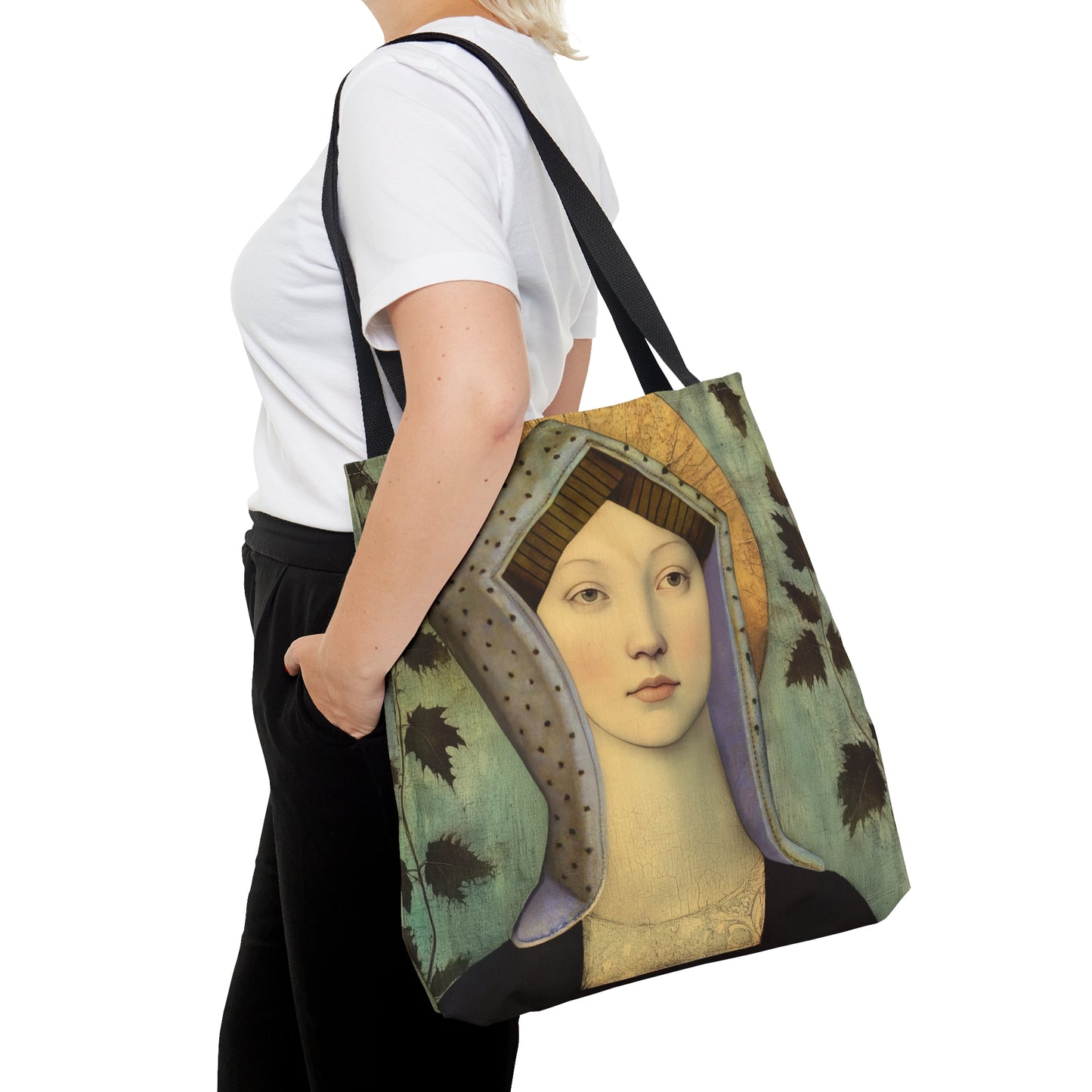 Blessed Margaret Pole Tote Bag - Large Medium Small Faith Art Bag - Catholic Faith Purse - Double Sided