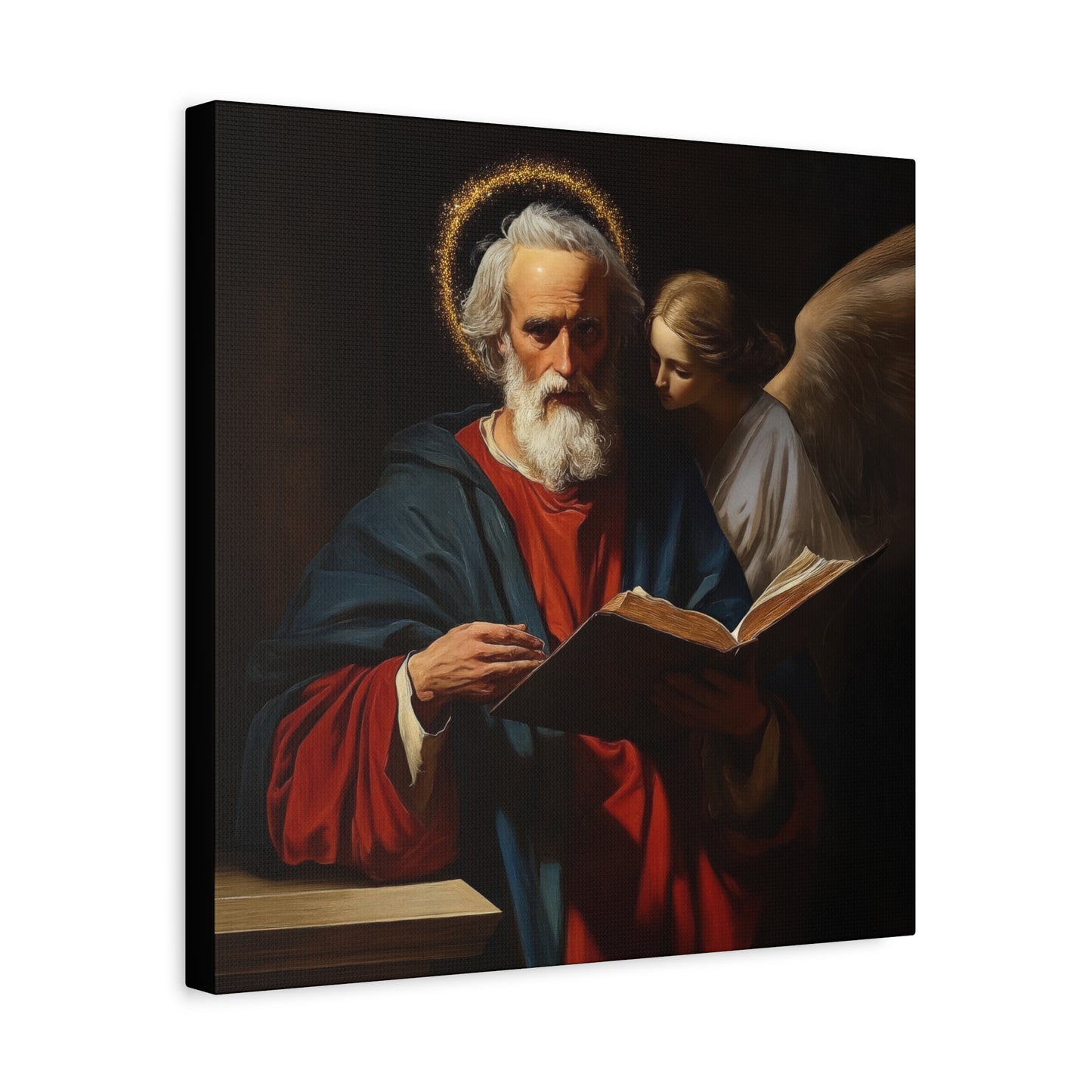 Saint Matthew the Apostle - Gallery Wrapped Canvas - Print - Religious Art for your Home - Catholic