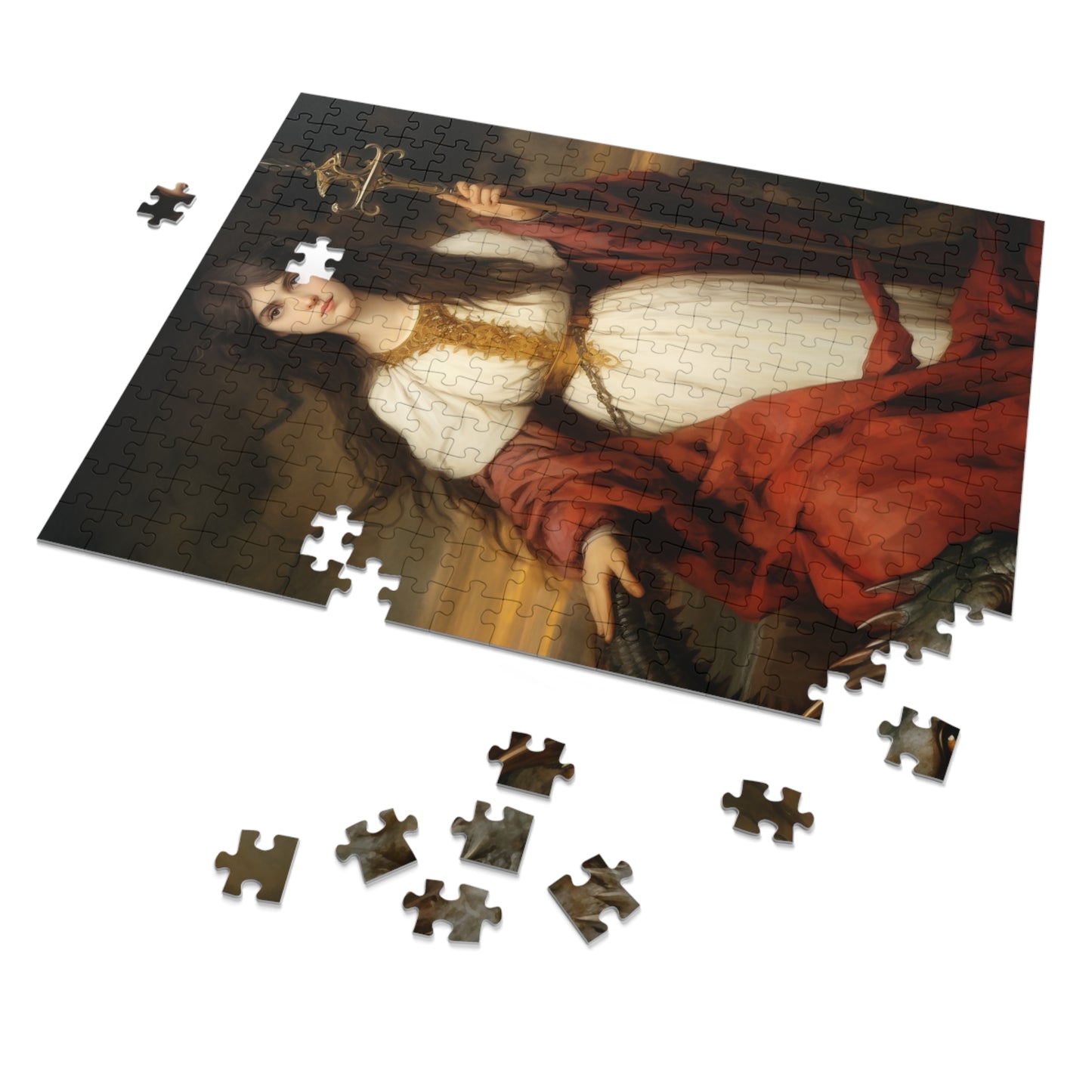 Saint Martha of Bethany - Puzzle and Keepsake Tin - Religious Jigsaw Puzzle (30, 110, 252, 500,1000-Piece) - Religious Puzzle