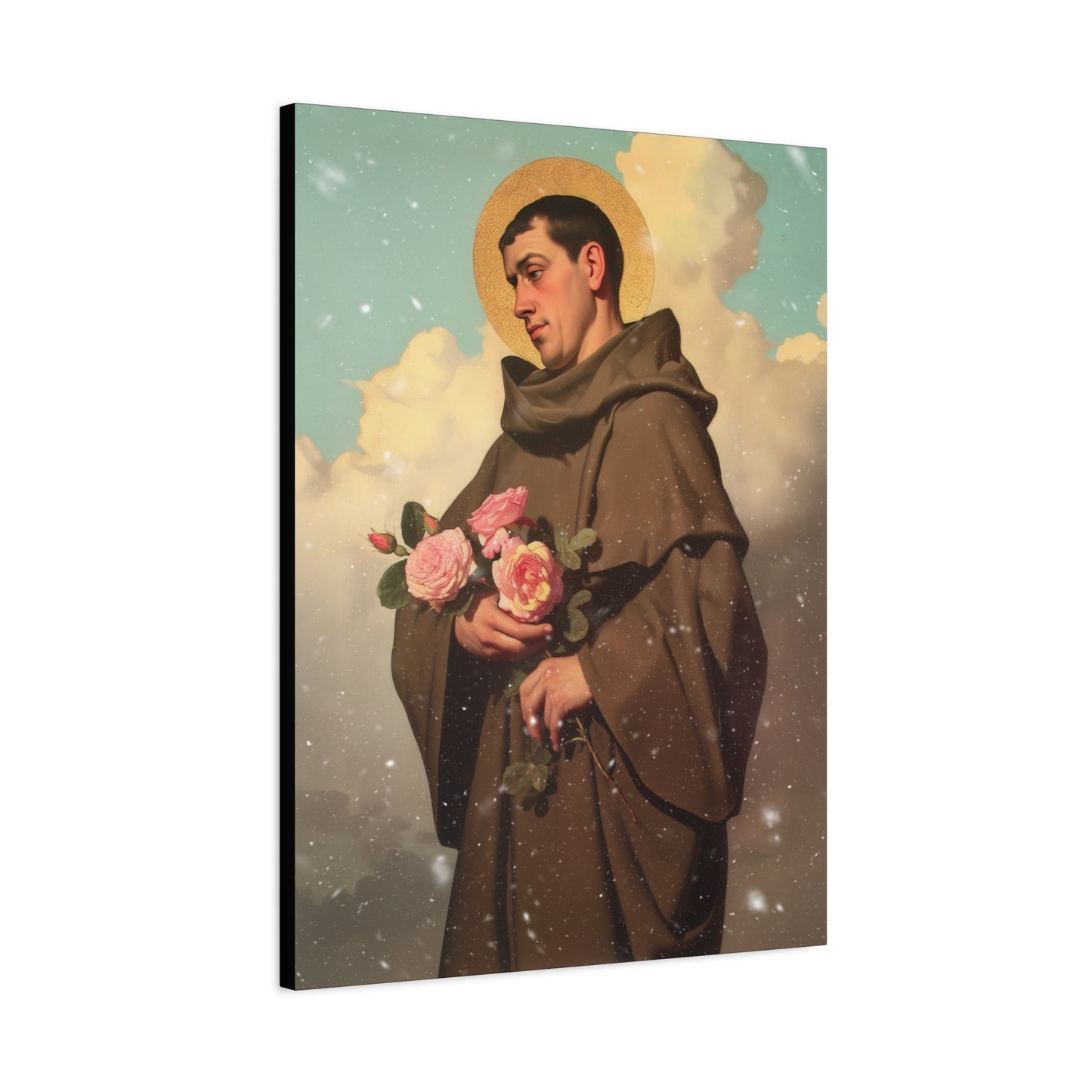 Saint Didacus of Alcala - Gallery Wrapped Canvas - Print - Religious Art for your Home - Catholic Art
