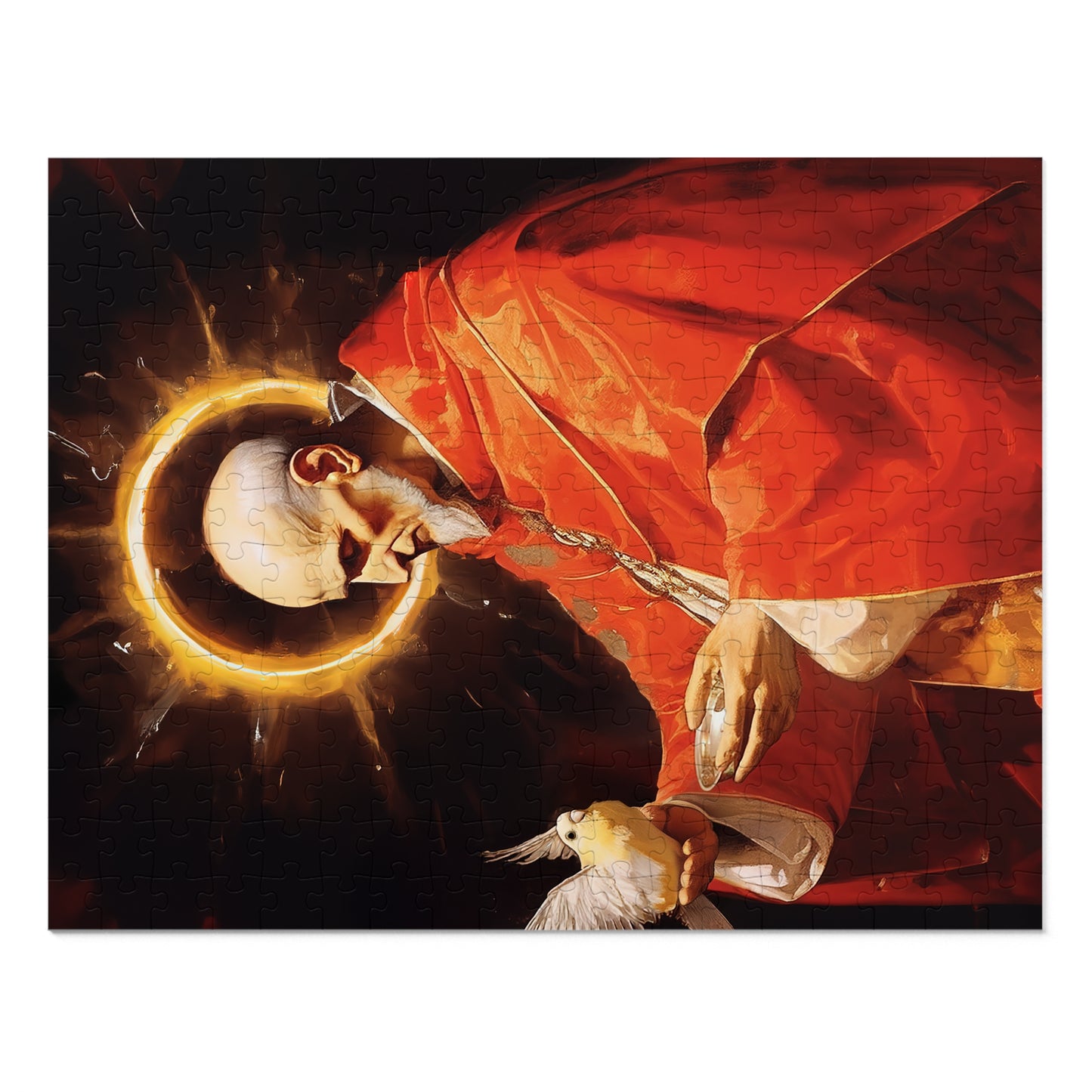 Saint Pope Gregory - Puzzle and Keepsake Tin - Religious Jigsaw Puzzle (30, 110, 252, 500,1000-Piece) - Religious Puzzle