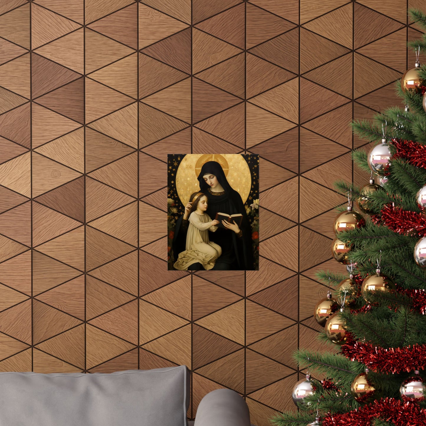 Saint Marcellina - Sanctified Souls Print - Multiple Sizes - Premium Matte Vertical Posters
