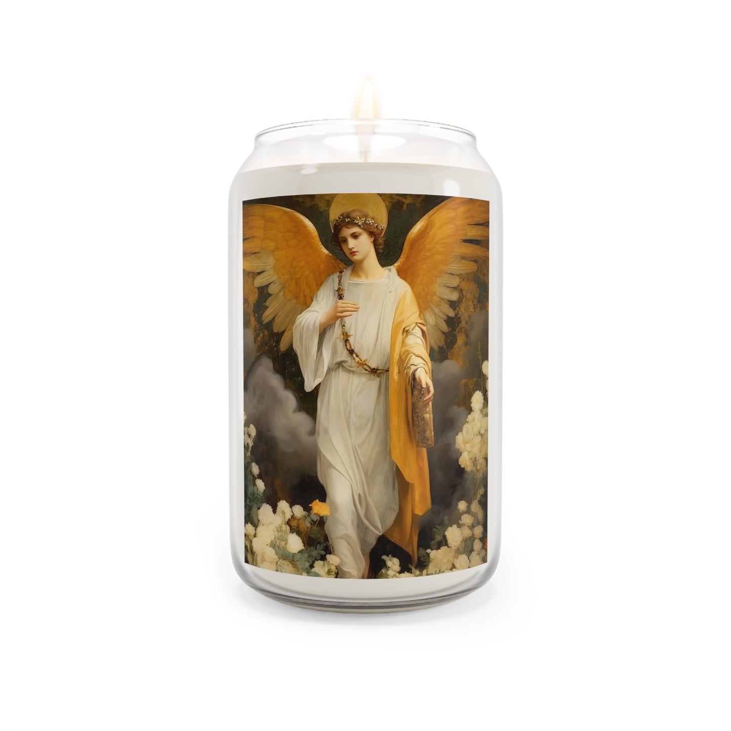 Saint Gabriel the Archangel  - Scented Prayer Candle, 13.75oz - Tall Size - Religious Prayer Candle - Catholic Art