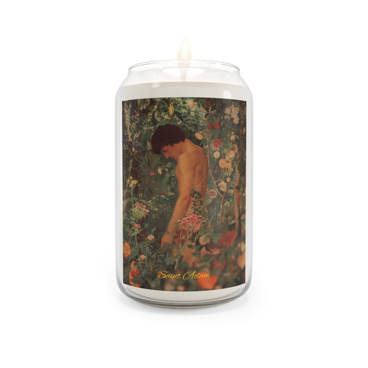 Saint Adam - Scented Prayer Candle, 13.75oz - Tall Size - Religious Prayer Candle - Catholic Art