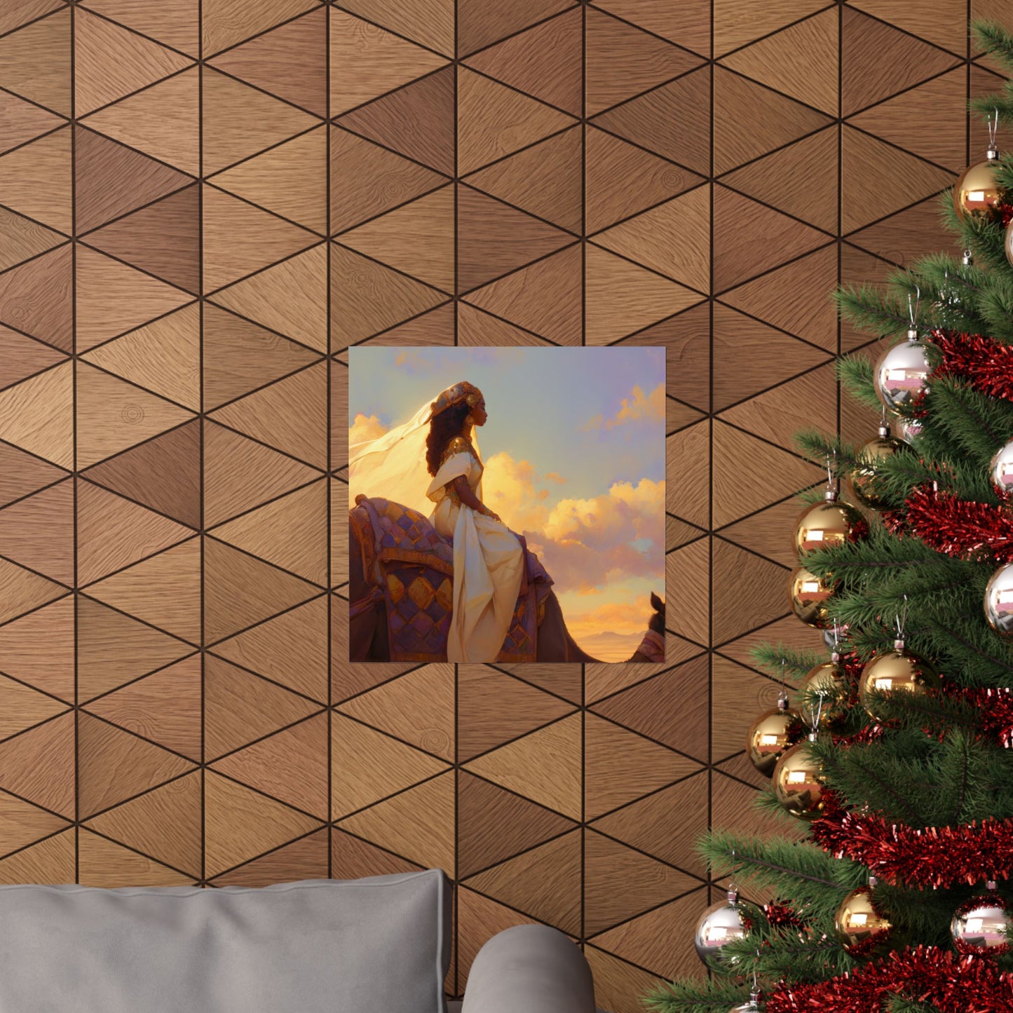 Queen of Sheba - Sanctified Souls Print - Multiple Sizes - Premium Matte Vertical Posters