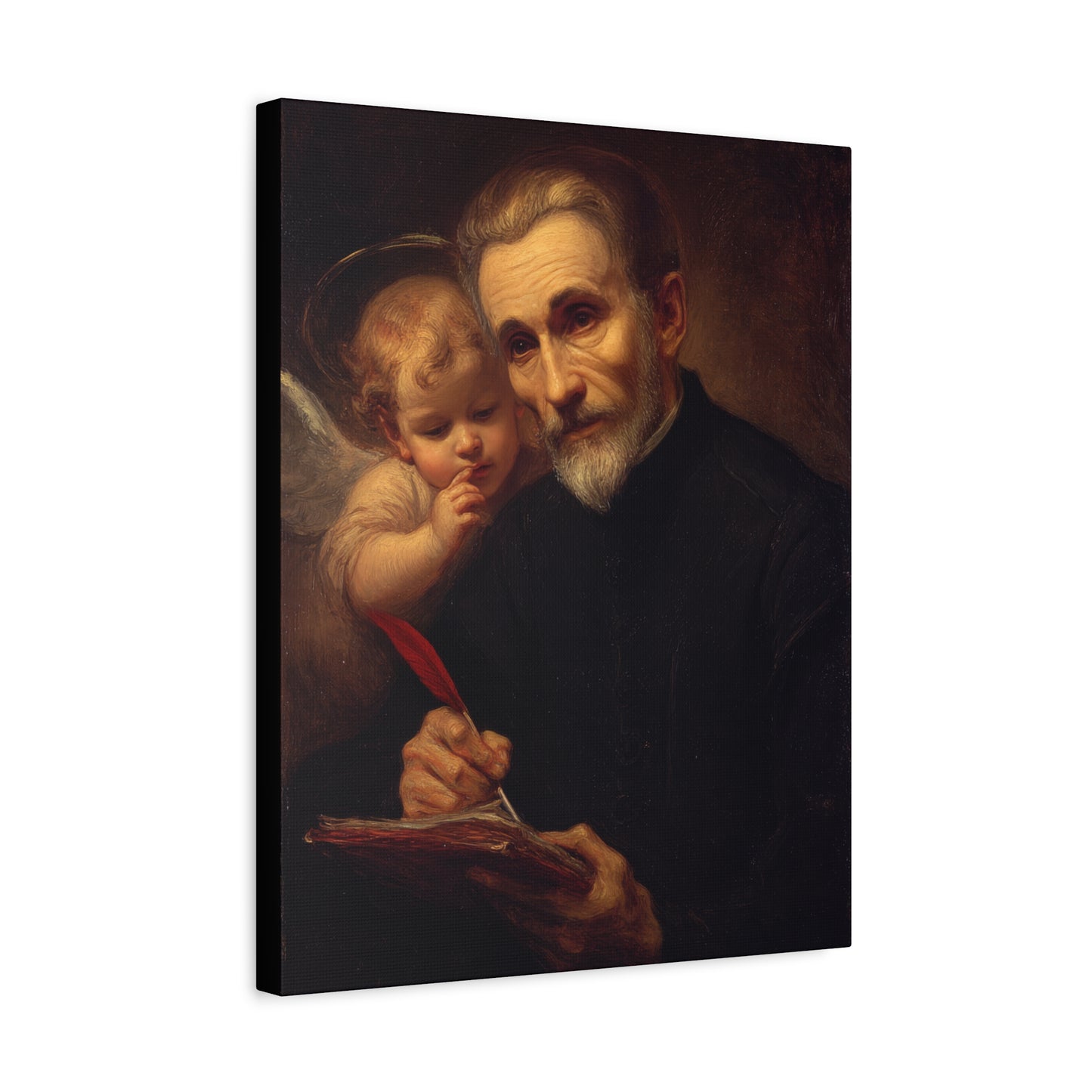Saint Peter Canisius - Gallery Wrapped Canvas - Print - Religious Art for your Home - Catholic Art Print