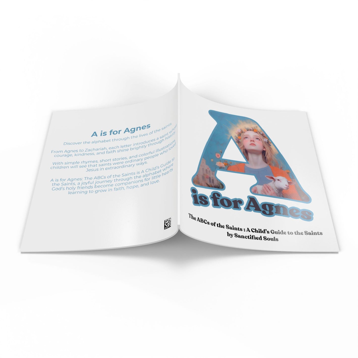 A is for Agnes (Softcover) The ABCs of the Saints - A Child's Guide to the Saints - Catholic ABC Book | Saints Alphabet Book for Kids