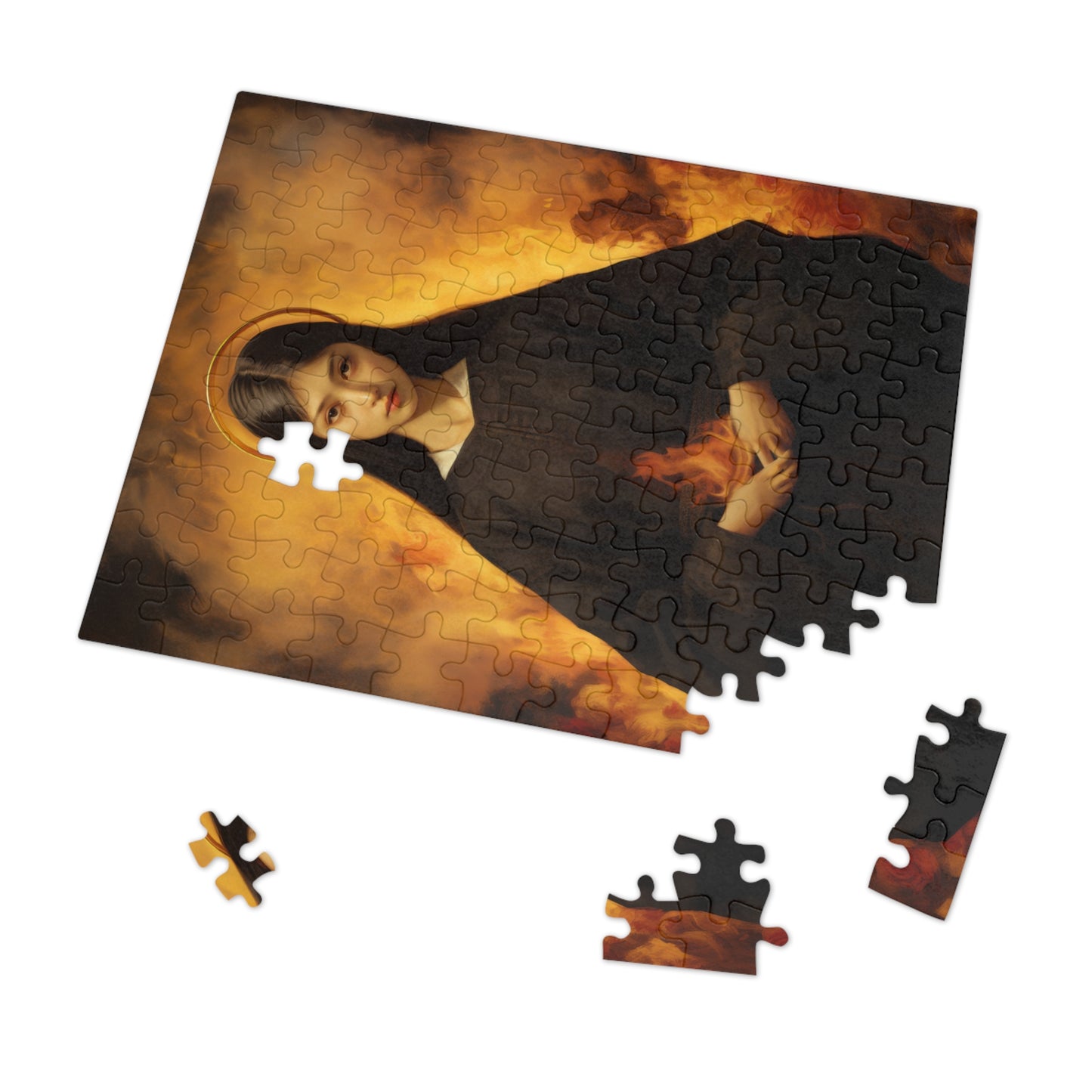 Blessed Mary Magdalen Kiota - Puzzle and Keepsake Tin - Religious (30, 110, 252, 500,1000) - Religious Puzzle - Gifts for Catholic Families