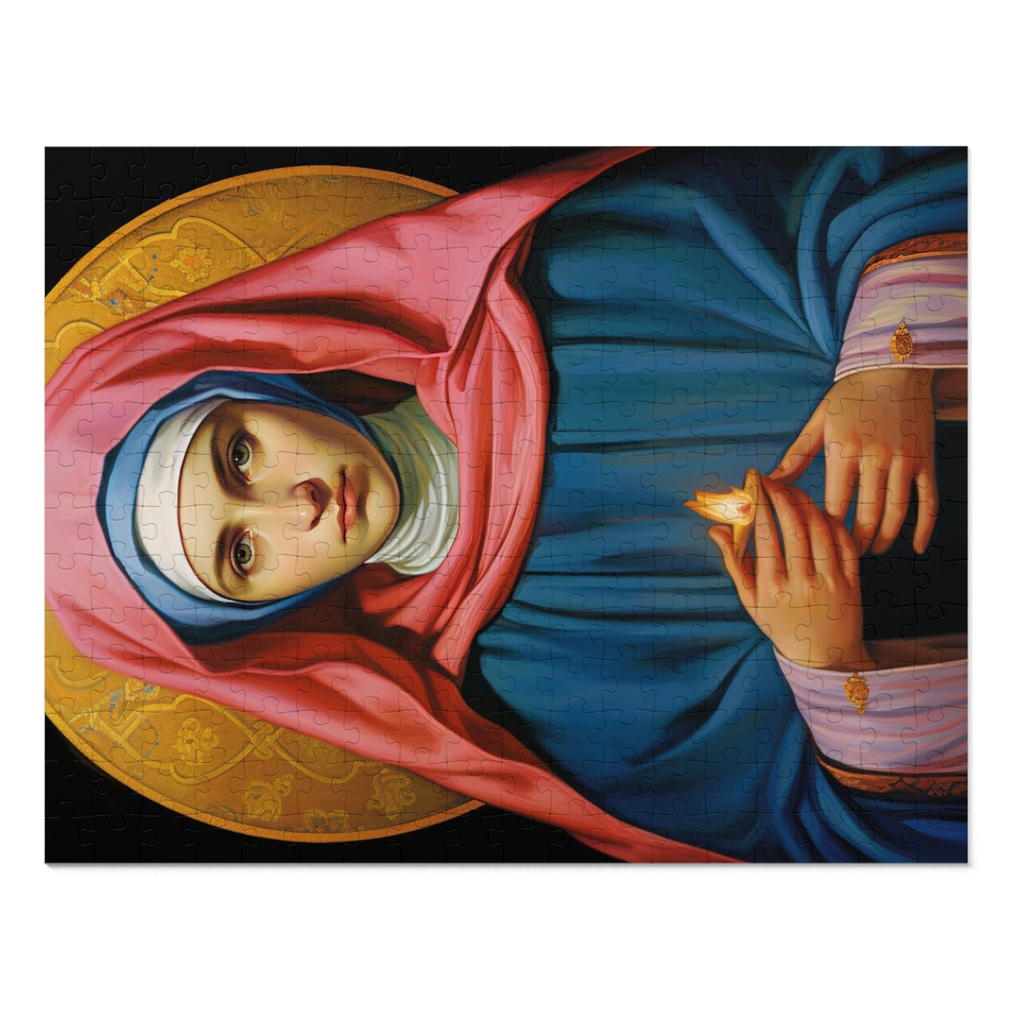 Saint Bernadette - Puzzle and Keepsake Tin - Religious Jigsaw Puzzle (30, 110, 252, 500,1000-Piece) - Religious Puzzle