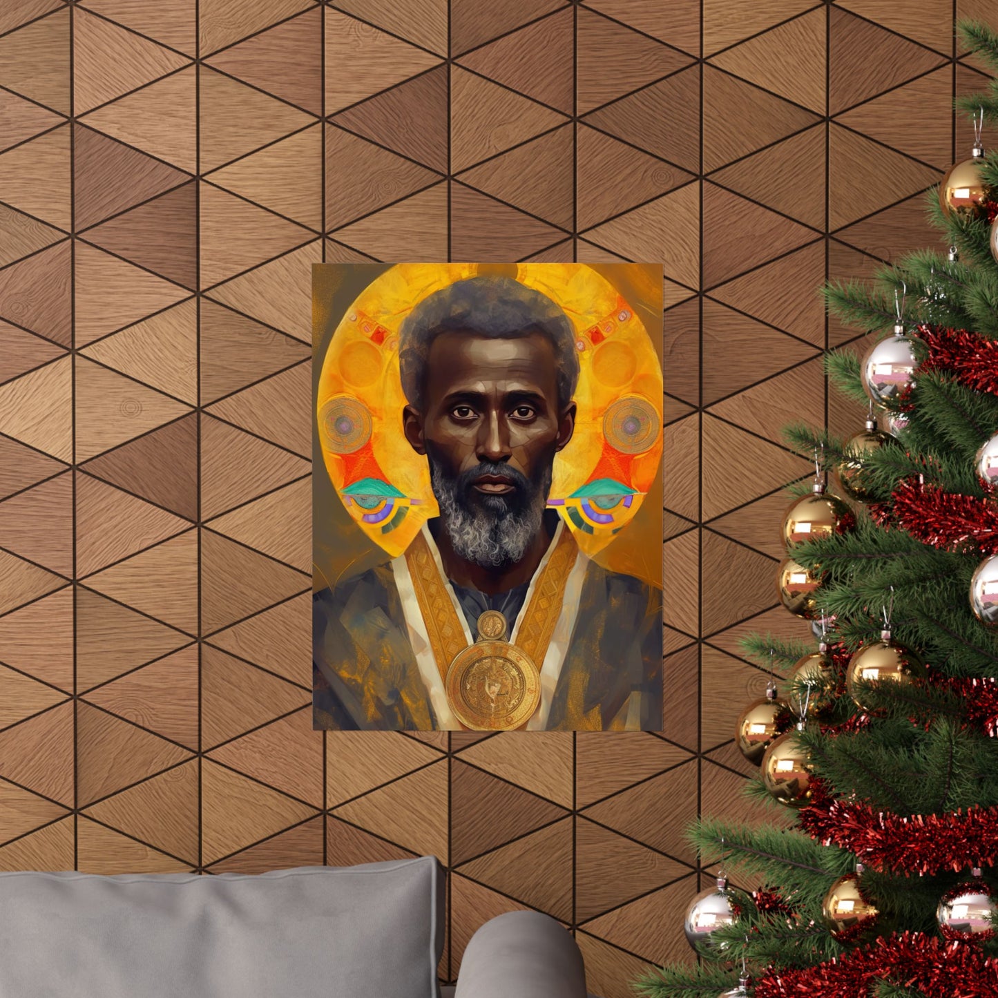 Saint Frumentius - Sanctified Souls Print - Multiple Sizes - Premium Matte Vertical Posters